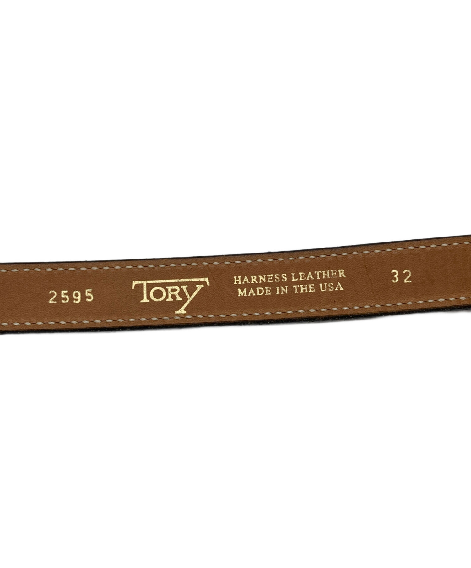 中古・古着通販】TORY LEATHER (トリーレザー) レザーベルト ブラウン
