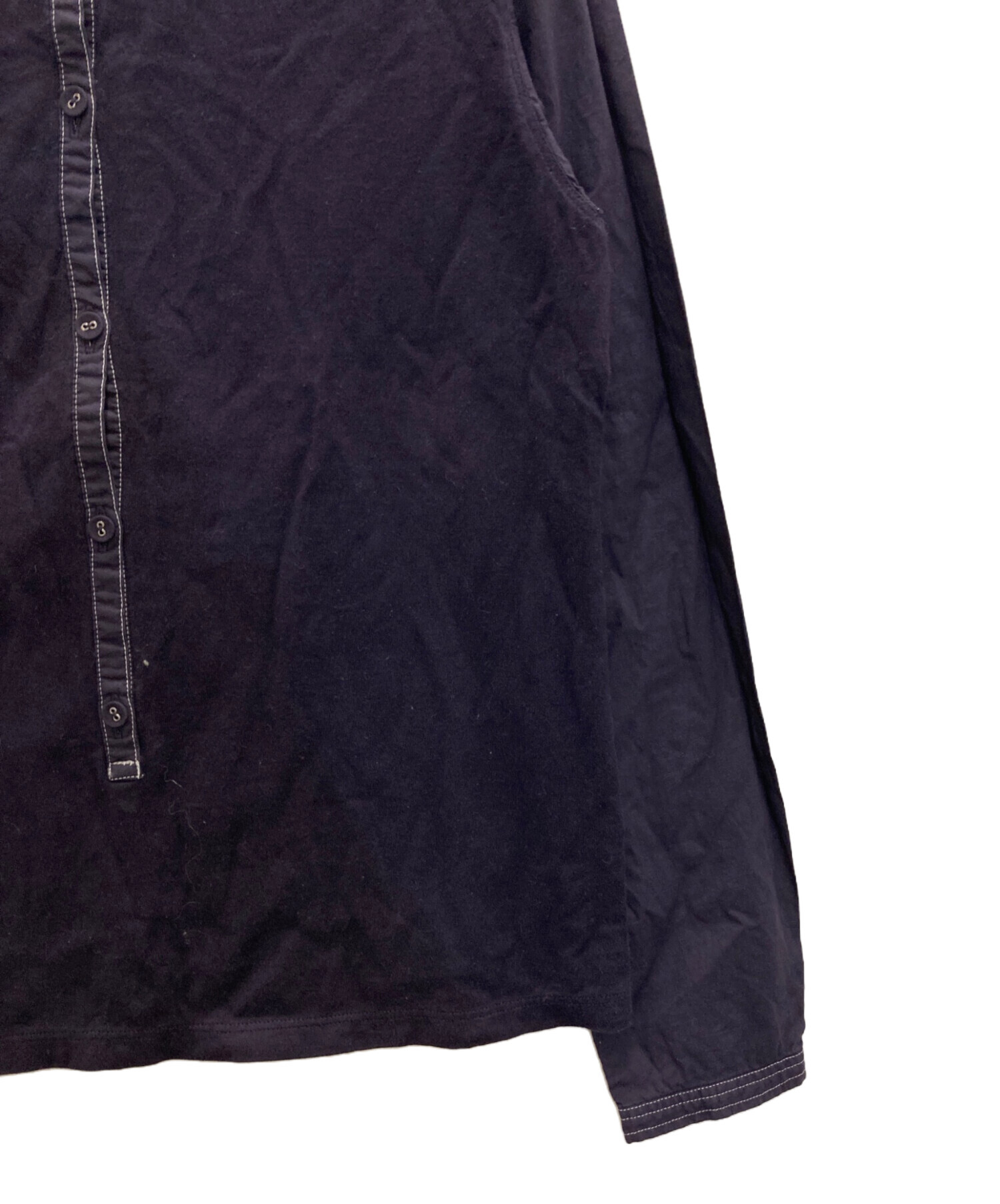ISSEY MIYAKE イッセイミヤケ 異素材切替カットソー チュール MIYAKE 