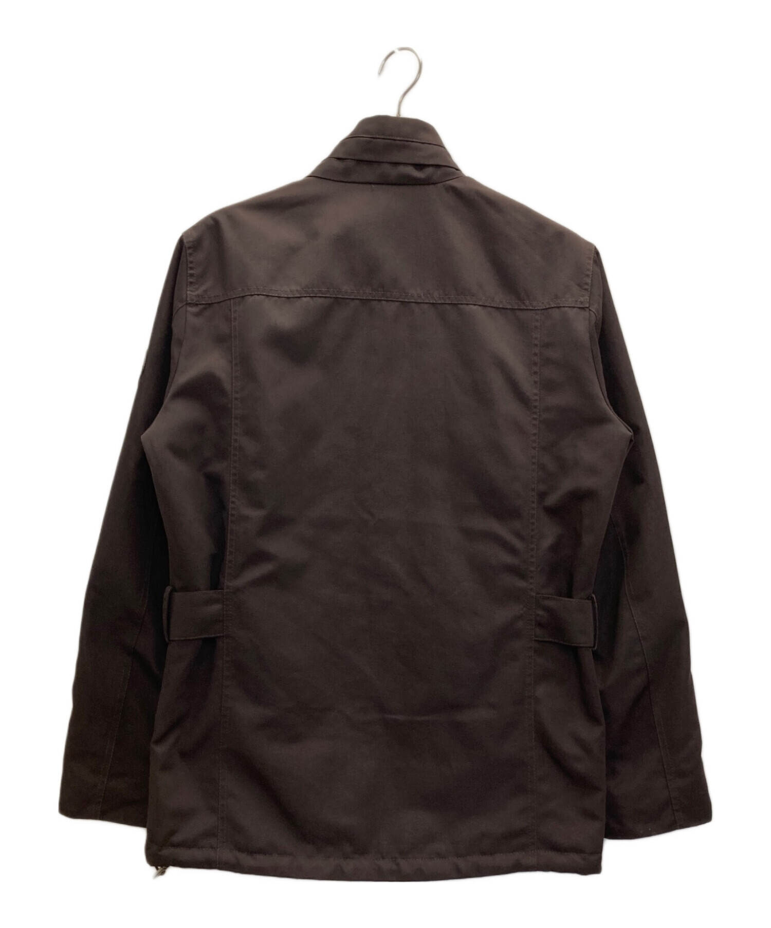 中古・古着通販】GUCCI (グッチ) スタンドカラーハーフコート ブラウン