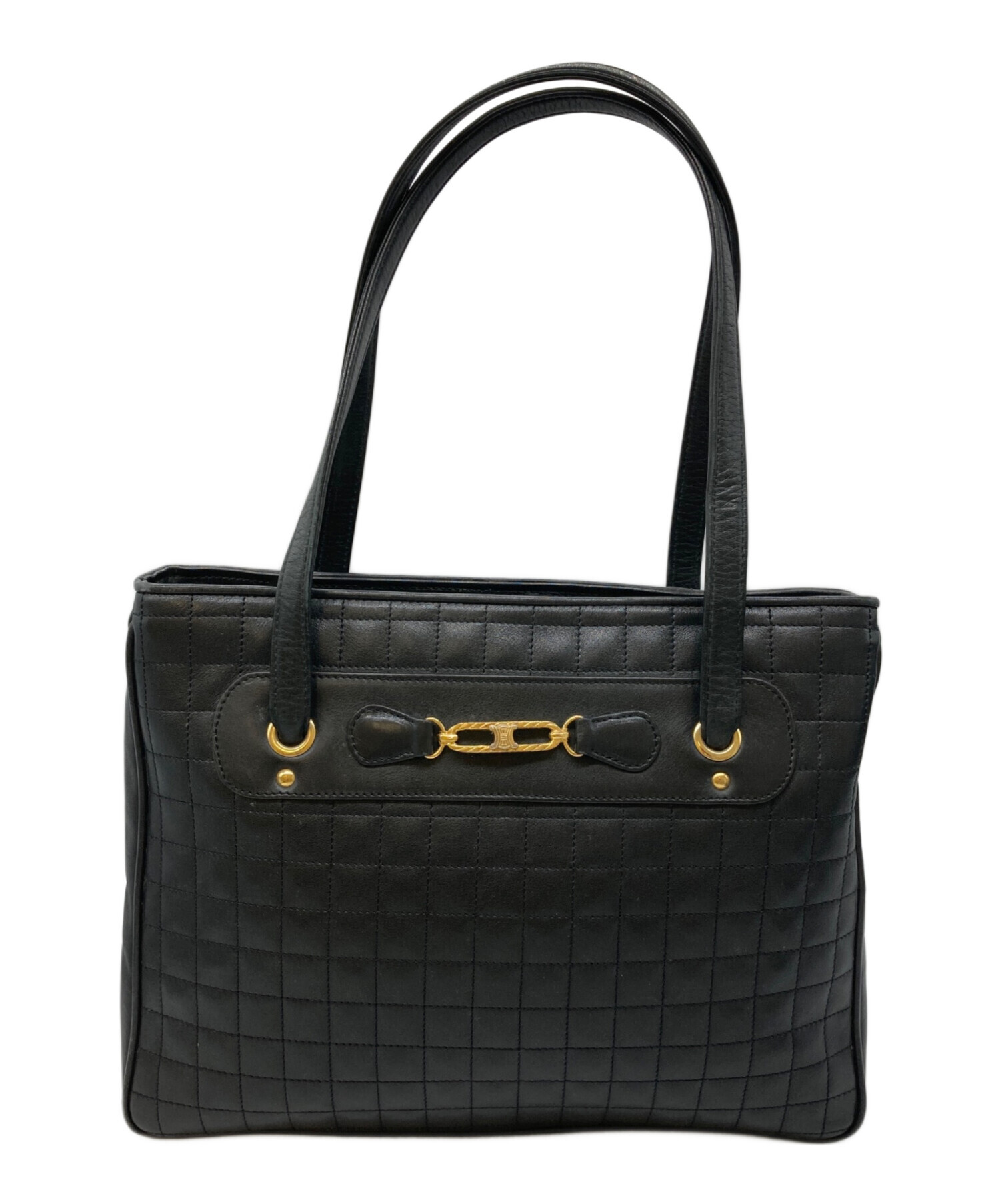 中古・古着通販】CELINE (セリーヌ) オールドレザートートバッグ