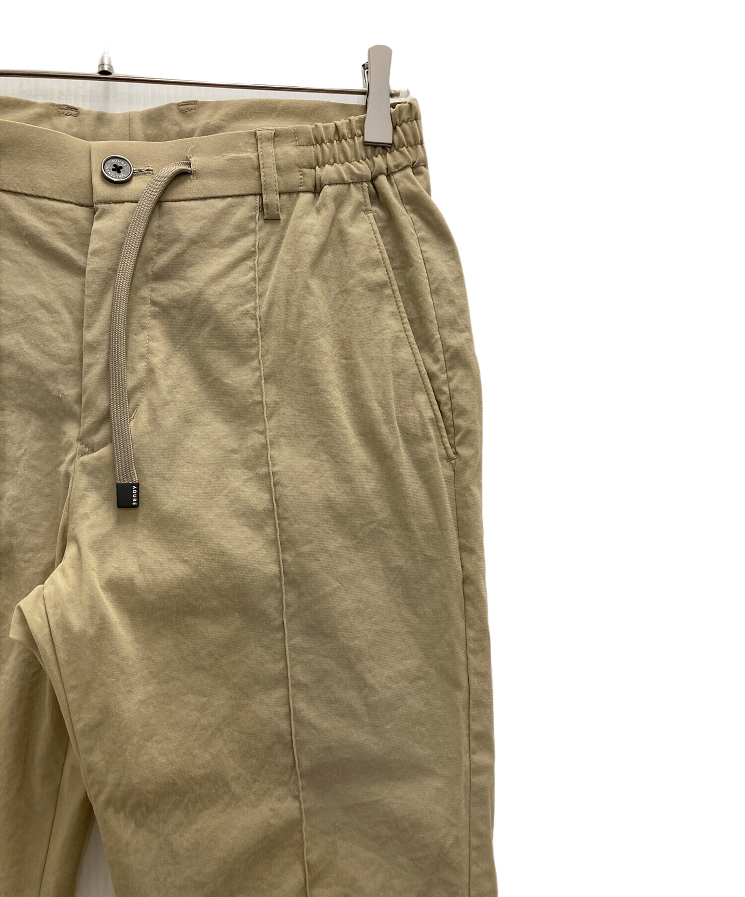 中古・古着通販】AOURE (アウール) MALPENSA AIR SETUP PANTS ベージュ
