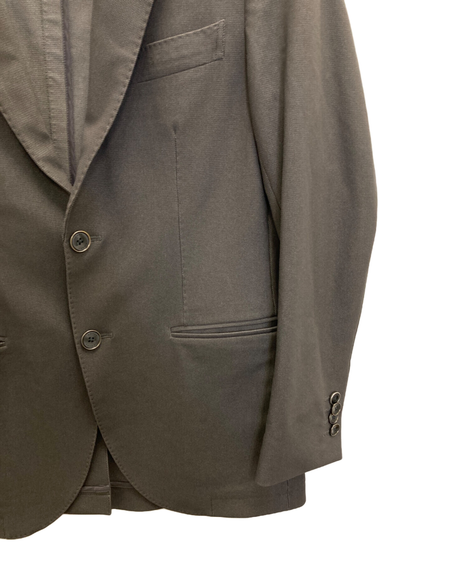 中古・古着通販】AOURE (アウール) CERIMONIA CHAMBRAY SUIT ブラウン
