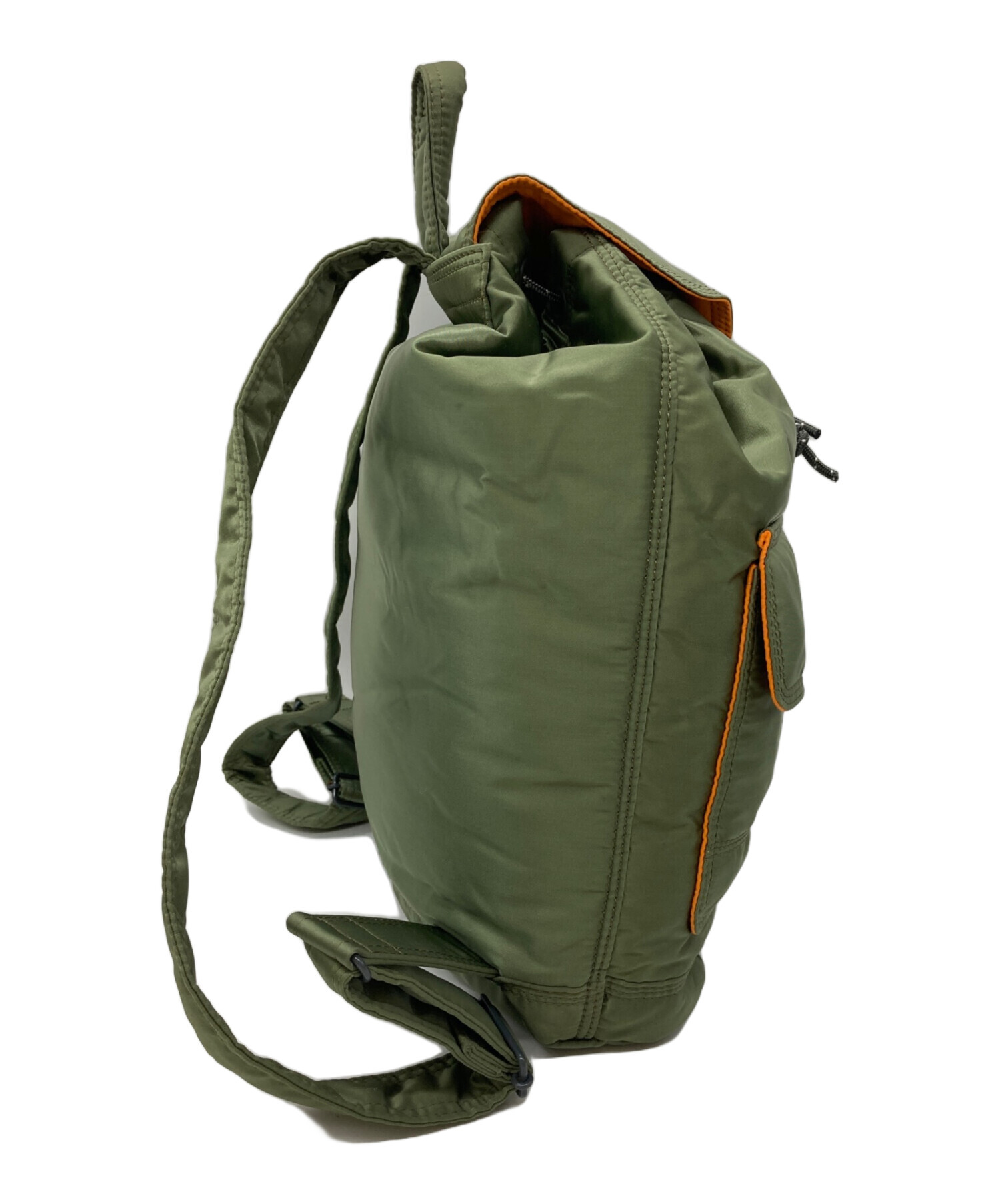 中古・古着通販】PORTER (ポーター) サックパック オリーブ｜ブランド
