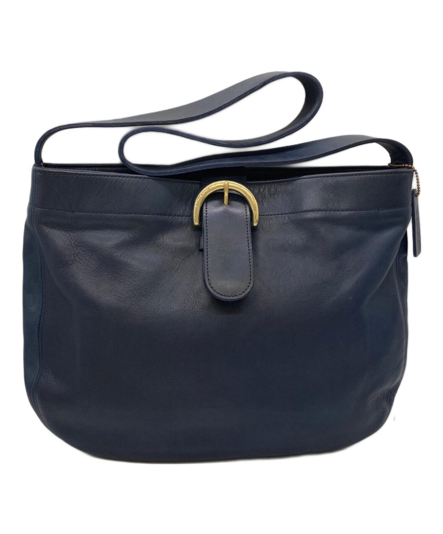 中古・古着通販】COACH (コーチ) ショルダーバッグ ネイビー｜ブランド