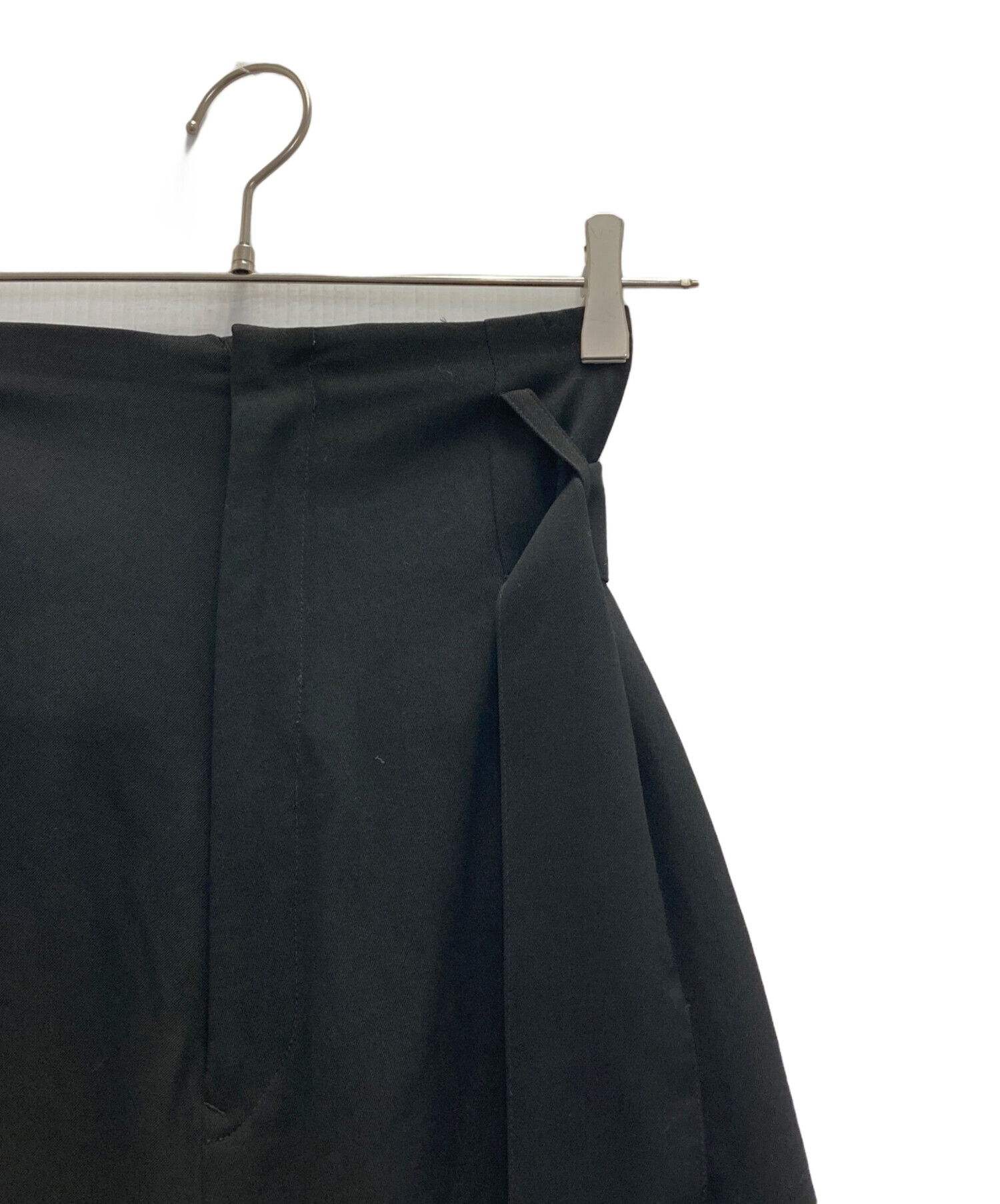 中古・古着通販】LIMI feu (リミフゥ) ベルテッドウールワイドパンツ