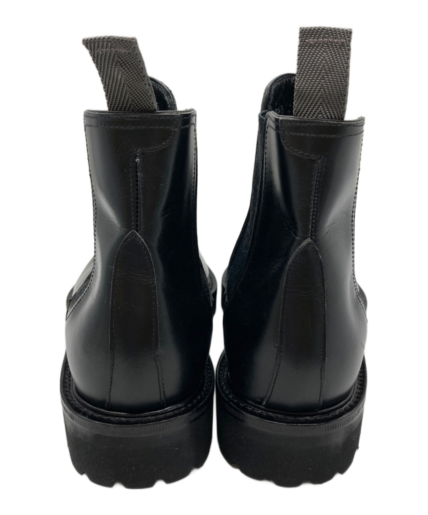 中古・古着通販】W.H (ダブルエイチ) カーフレザー サイドゴア ブーツ