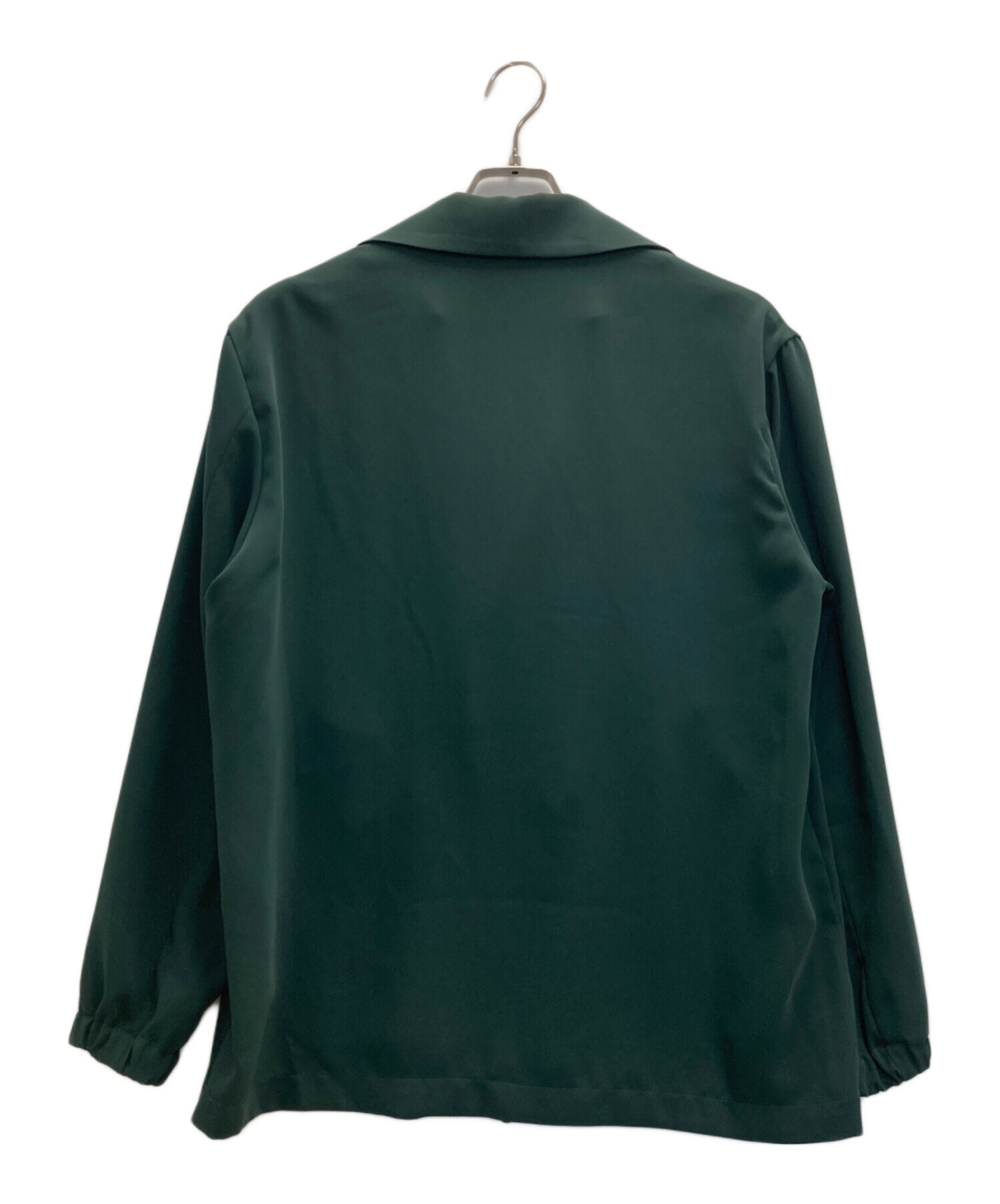 中古・古着通販】CULLNI (クルニ) ダブルクロジャケット グリーン