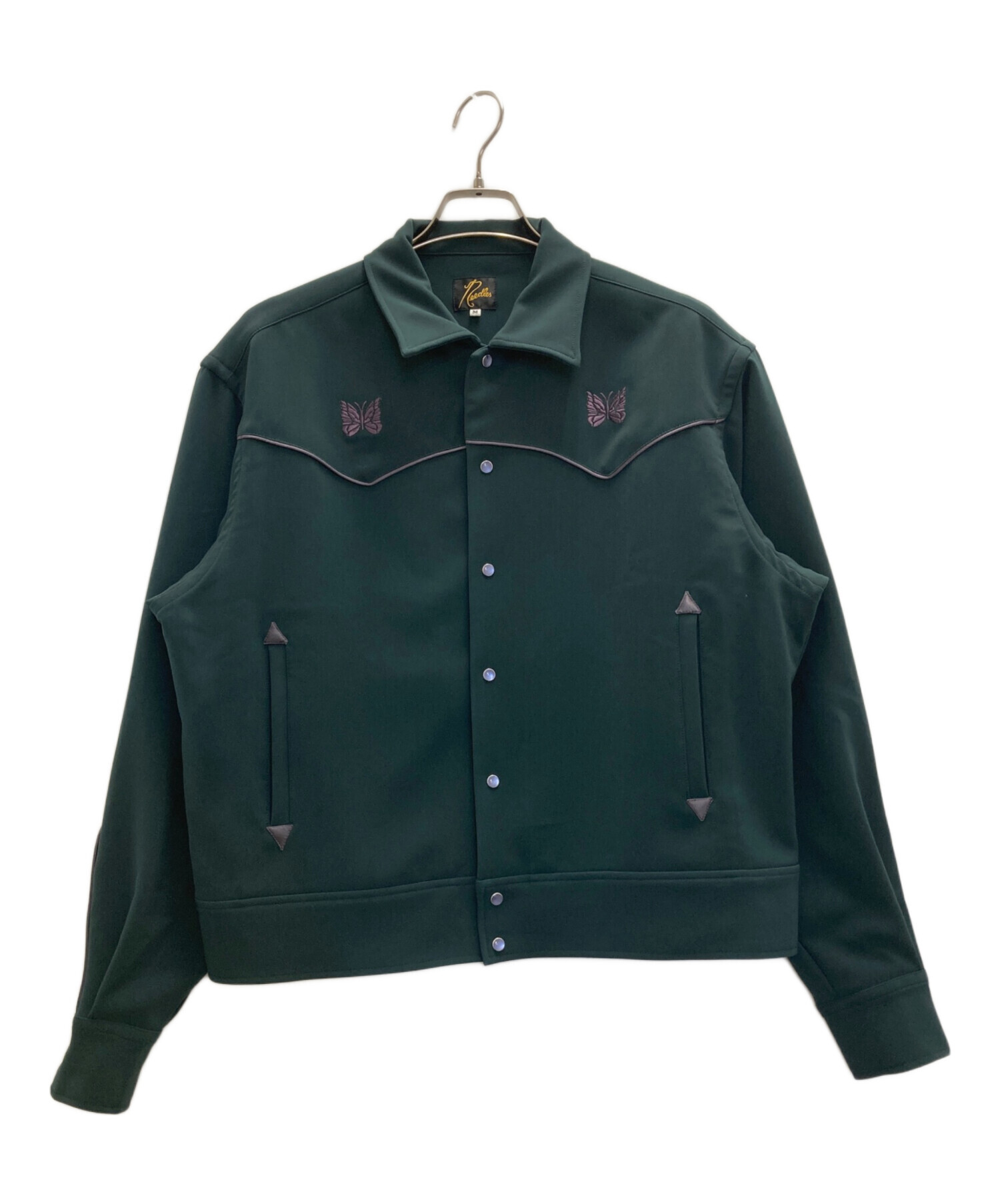 中古・古着通販】Needles (ニードルズ) Piping Cowboy Jacket グリーン