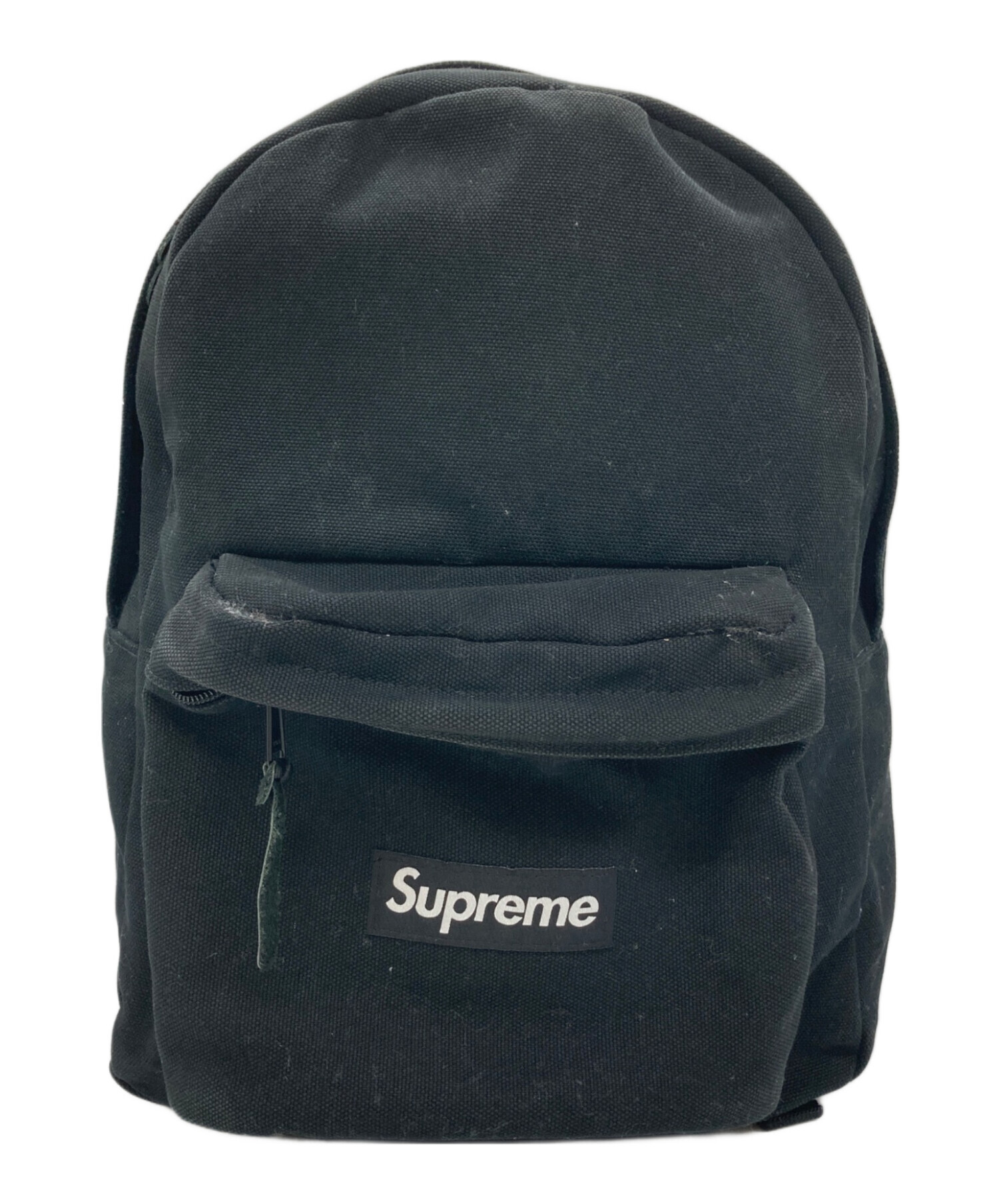 中古・古着通販】SUPREME (シュプリーム) Canvas Backpack ブラック