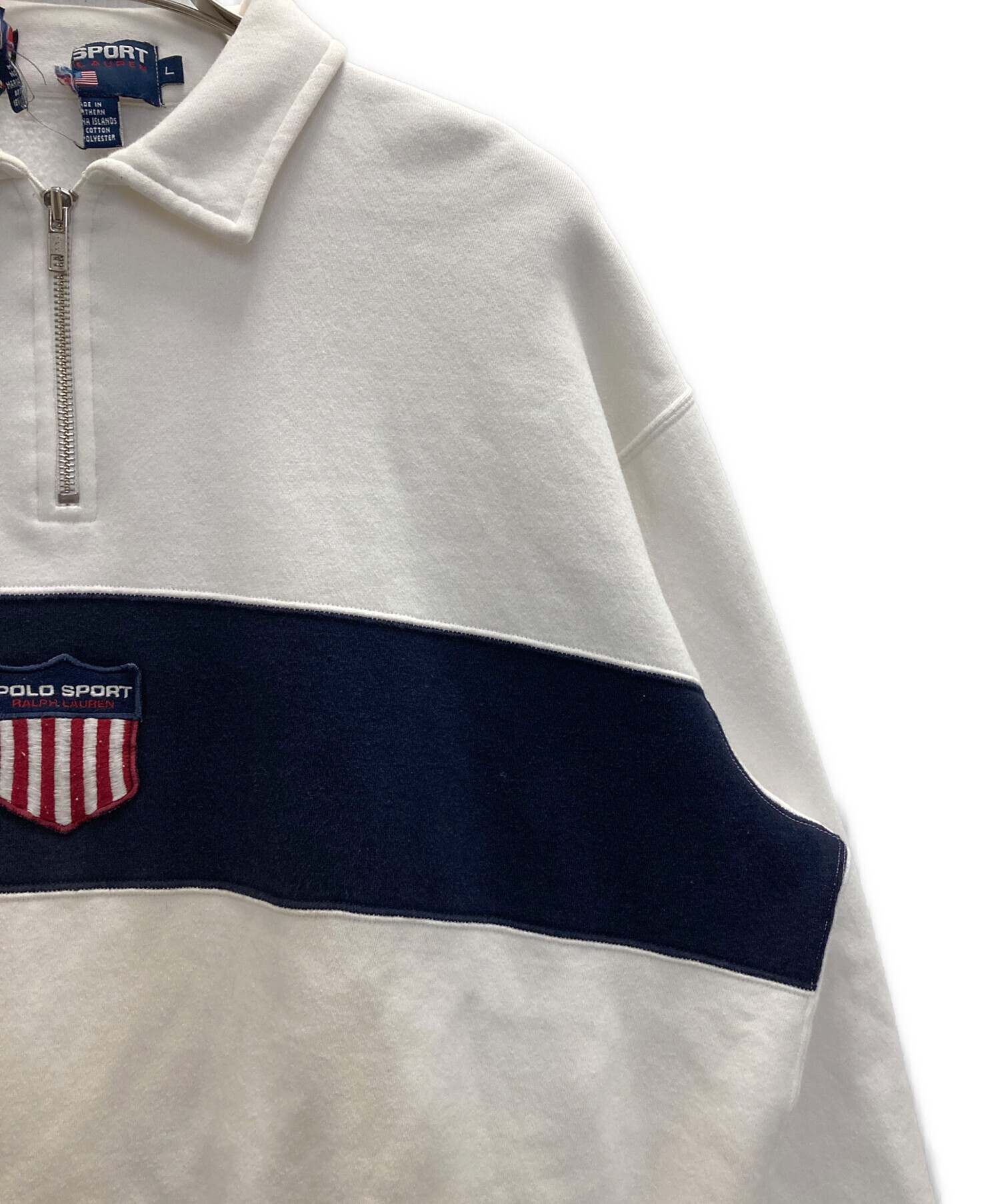 中古・古着通販】POLO SPORT (ポロスポーツ) ハーフジップスウェット