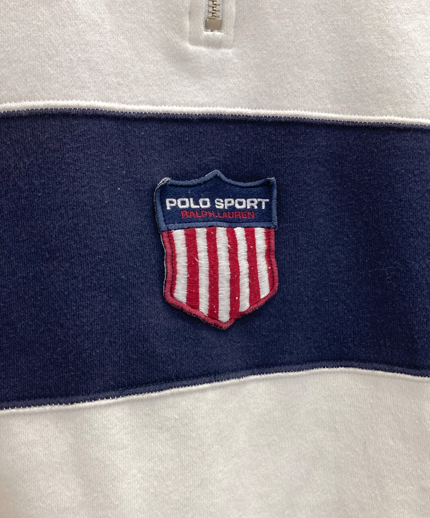 中古・古着通販】POLO SPORT (ポロスポーツ) ハーフジップスウェット