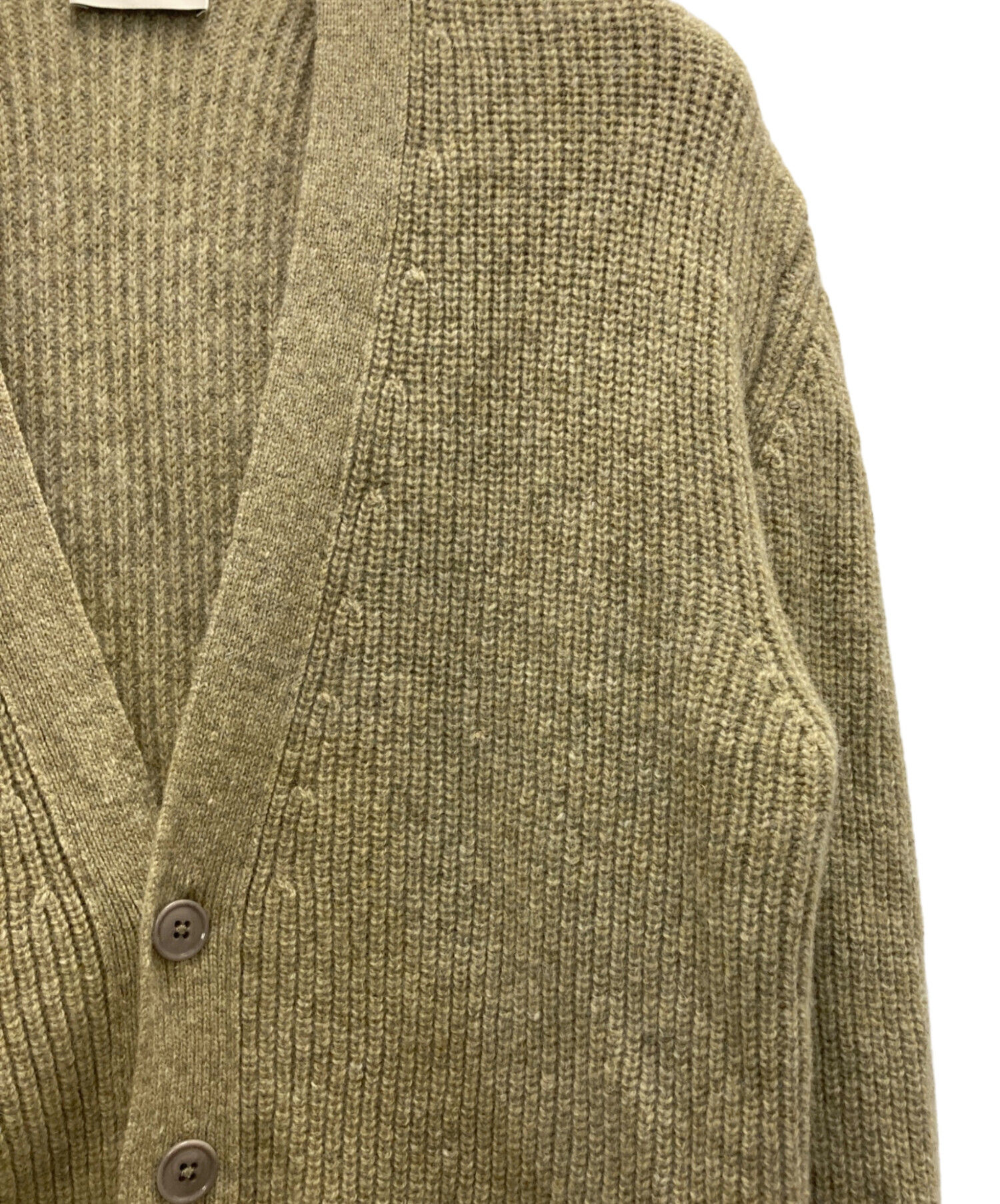 中古・古着通販】LEMAIRE (ルメール) CARDIGAN MEADOW グリーン サイズ