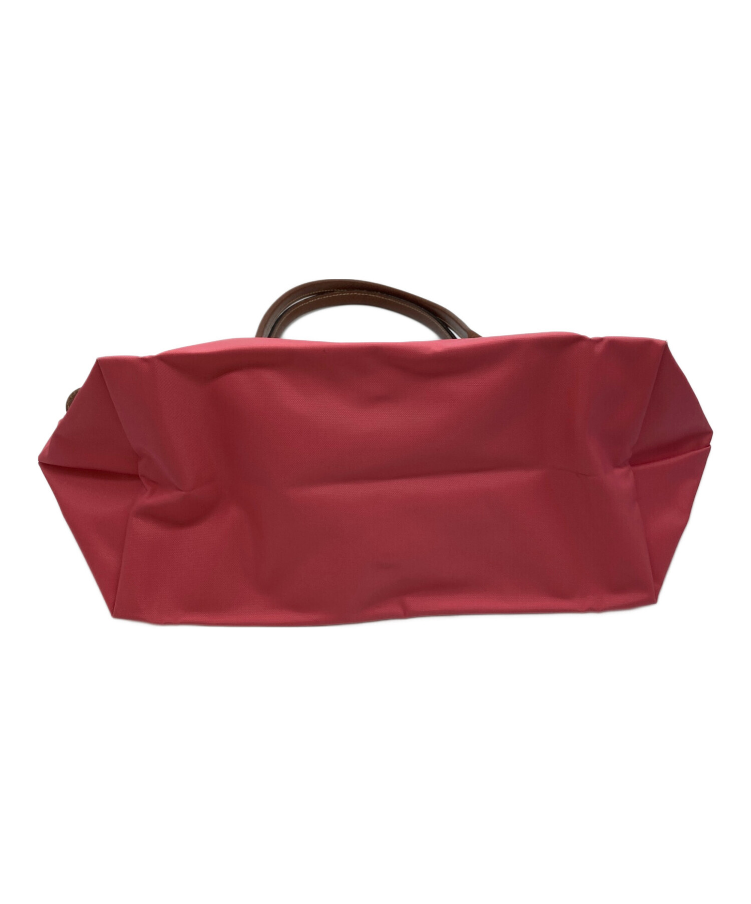 中古・古着通販】LONGCHAMP (ロンシャン) 舟型トートバッグ ピンク