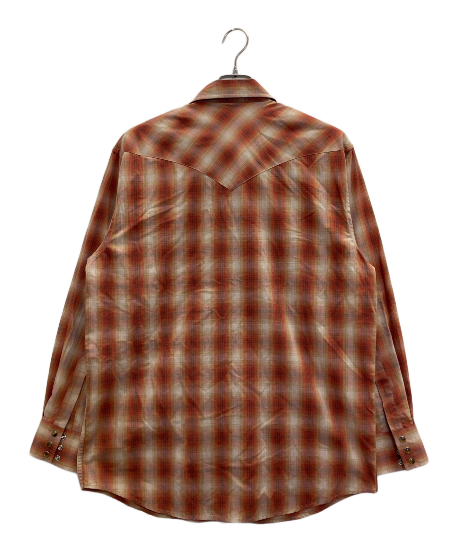 中古・古着通販】PENDLETON (ペンドルトン) FRONTIER SHIRTS オレンジ