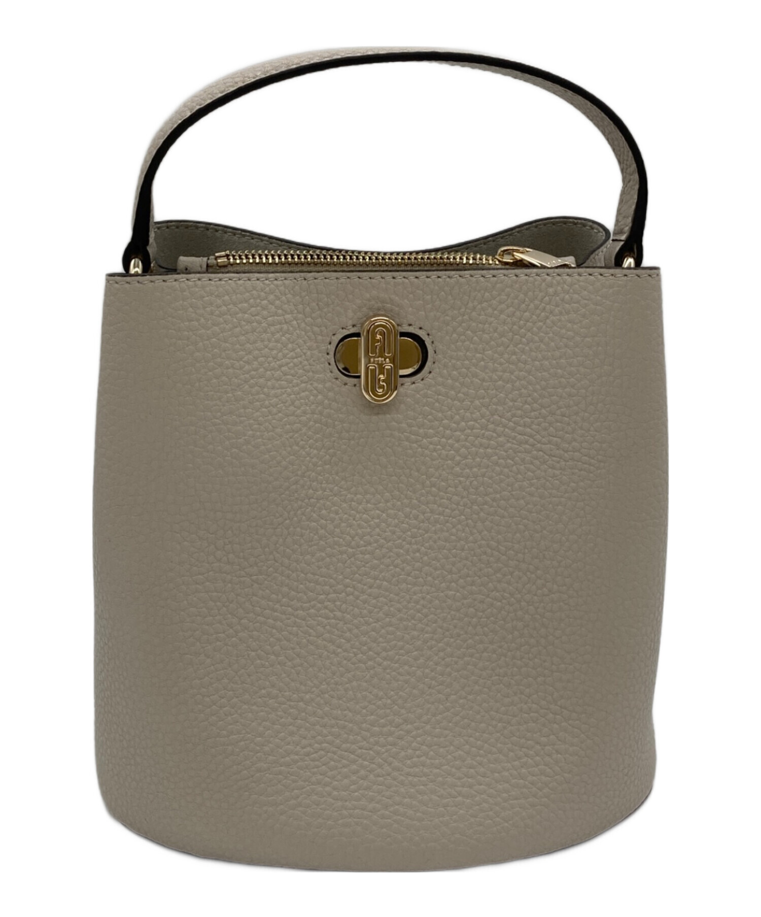 中古・古着通販】FURLA (フルラ) ダナエ グレージュ｜ブランド・古着