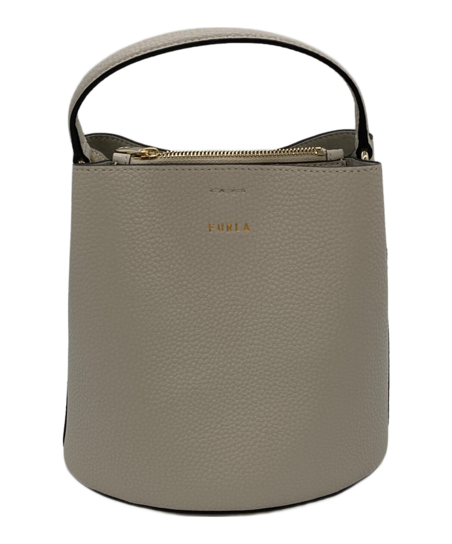 中古・古着通販】FURLA (フルラ) ダナエ グレージュ｜ブランド・古着