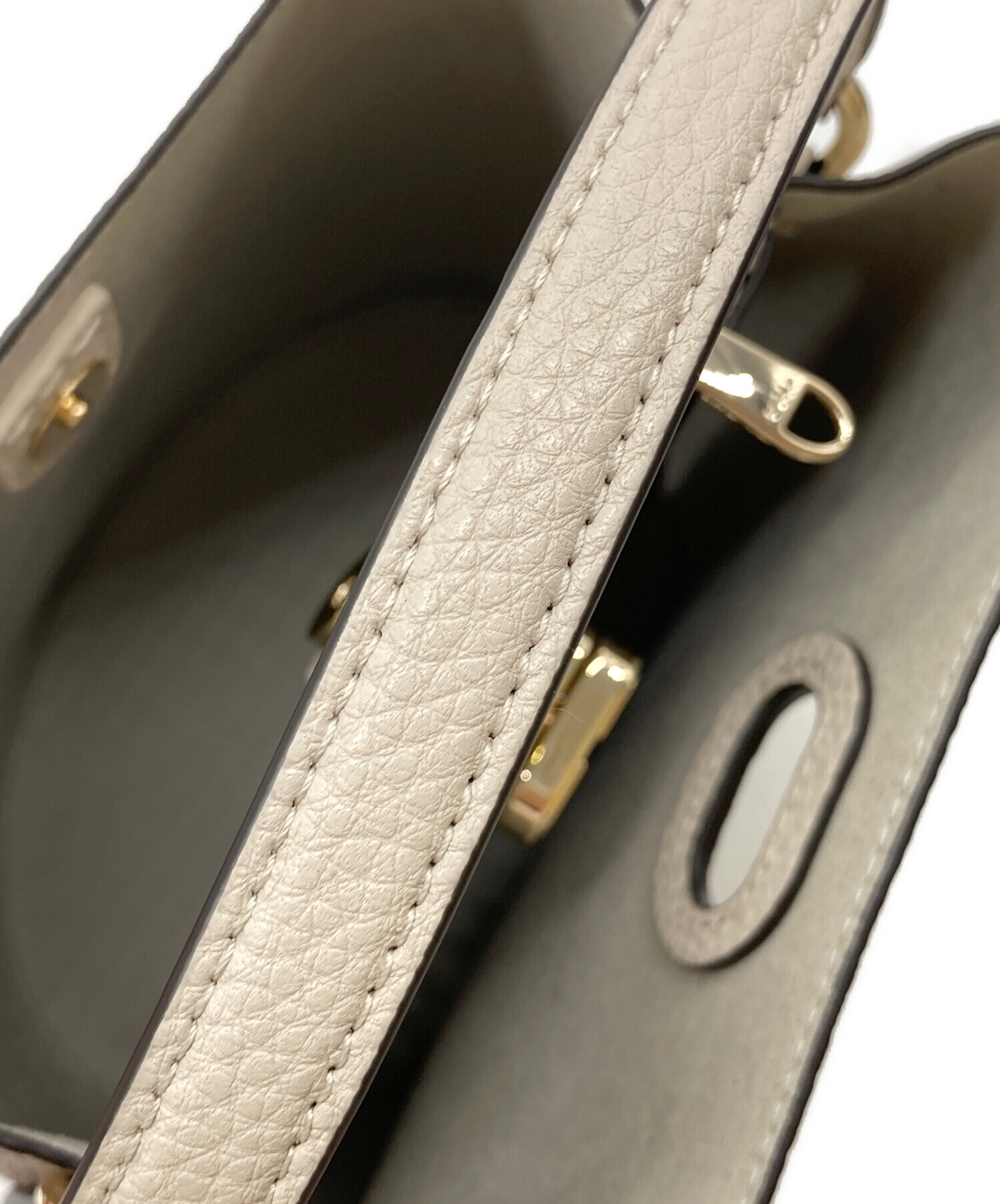 中古・古着通販】FURLA (フルラ) ダナエ グレージュ｜ブランド・古着