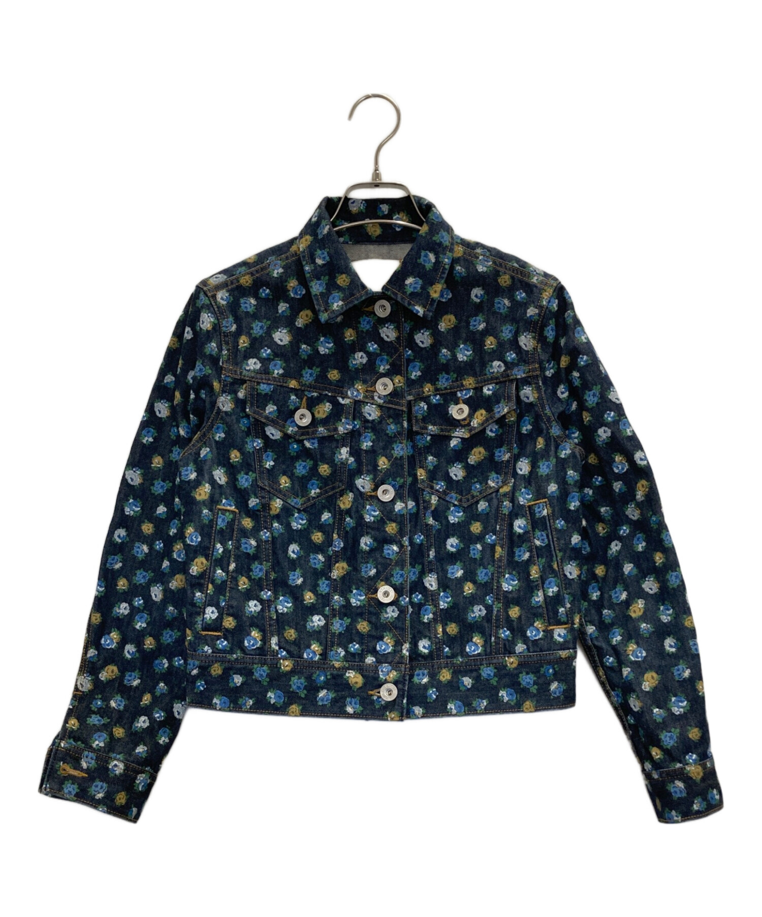中古・古着通販】COACH (コーチ) フラワーデニムトラッカージャケット 