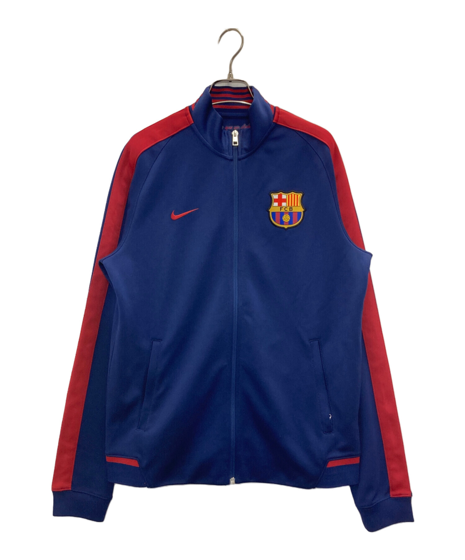 中古・古着通販】NIKE (ナイキ) トラックジャケット ネイビー サイズ 