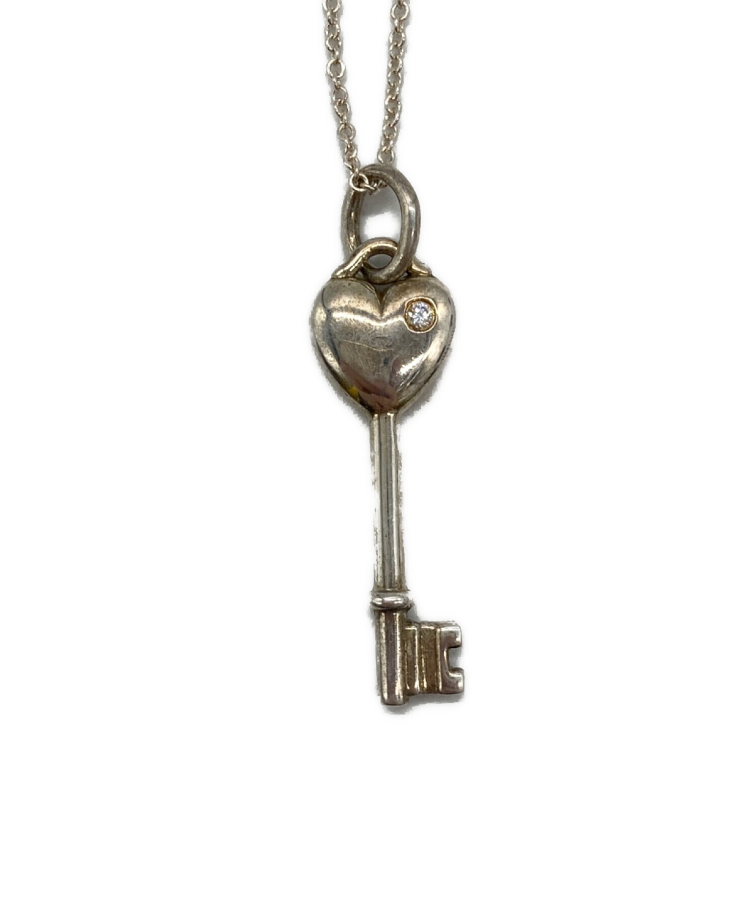 中古・古着通販】Tiffany & Co. (ティファニー) ハートキーペンダント 