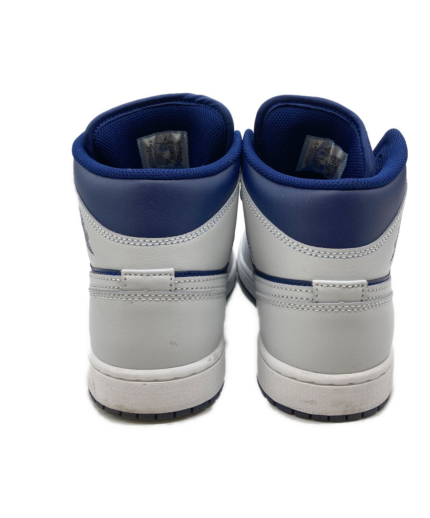 中古・古着通販】NIKE (ナイキ) ハイカットスニーカー ブルー サイズ 
