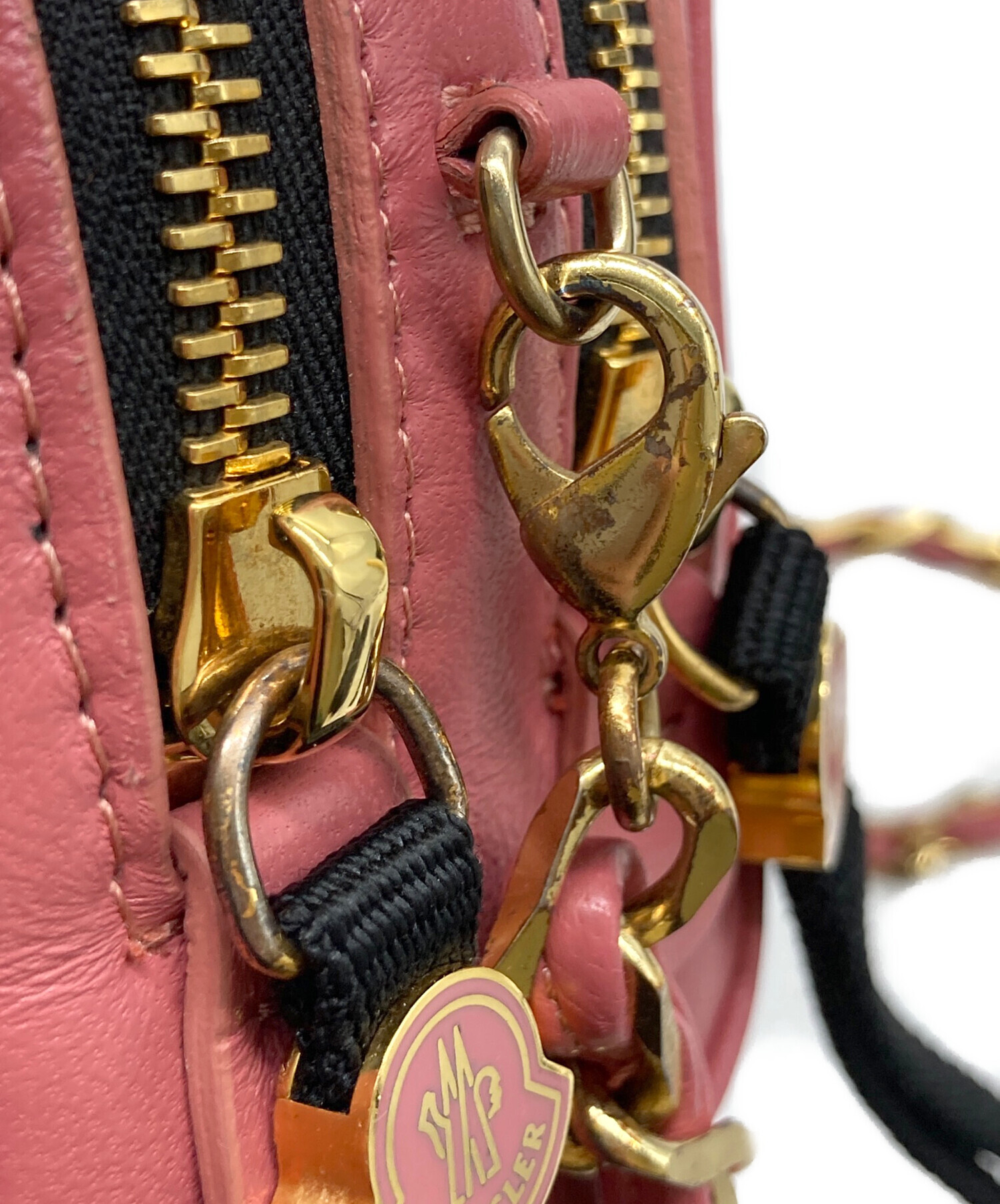 中古・古着通販】MONCLER (モンクレール) キルティングチェーン 
