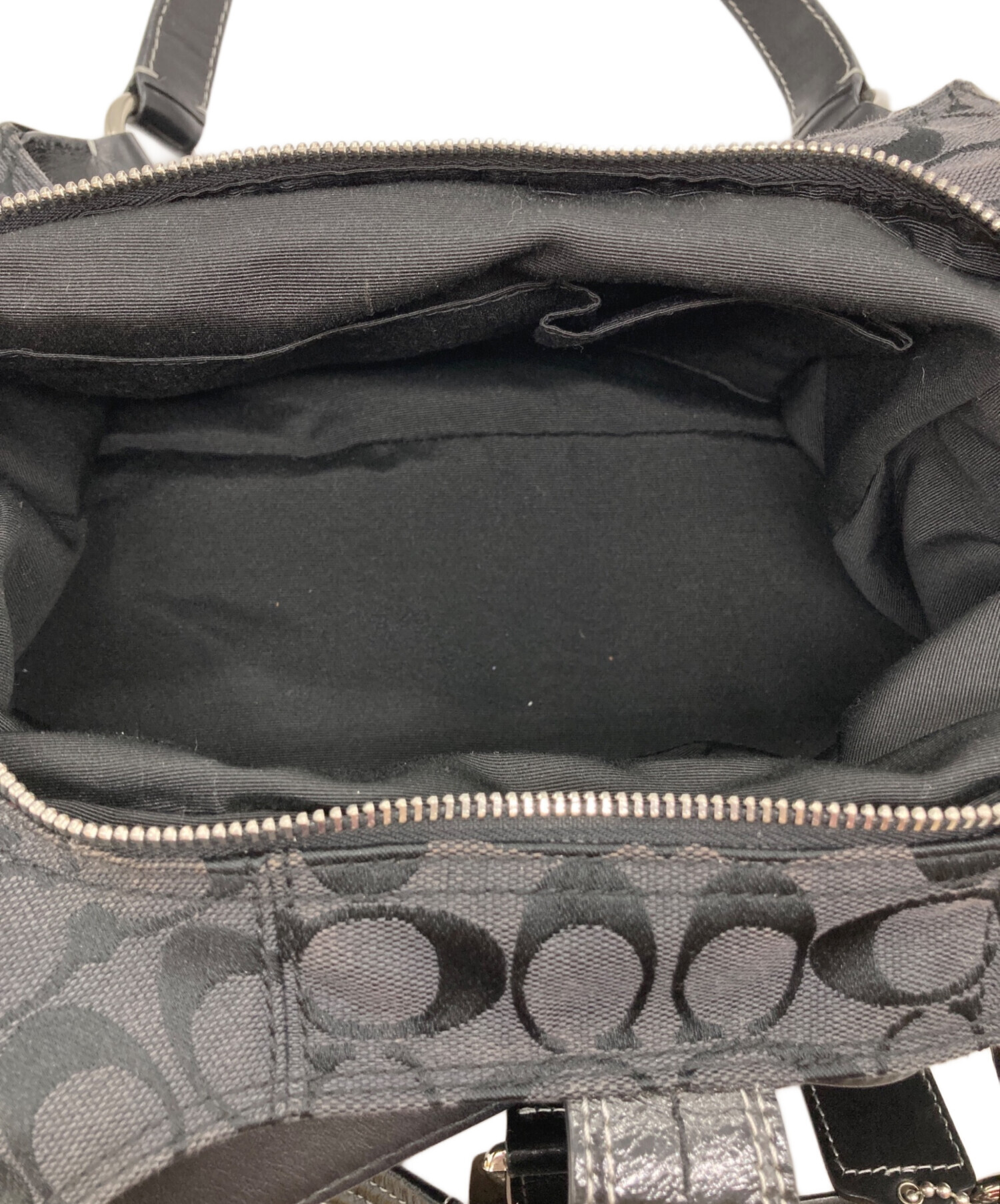 中古・古着通販】COACH (コーチ) ソーホーシグネチャートートバッグ