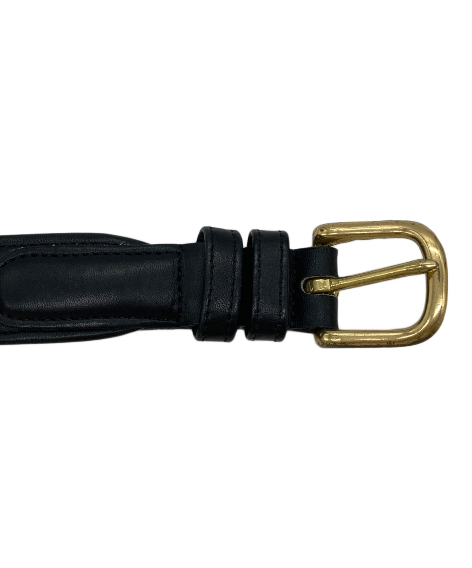 中古・古着通販】COACH (コーチ) レザーベルト ブラック｜ブランド