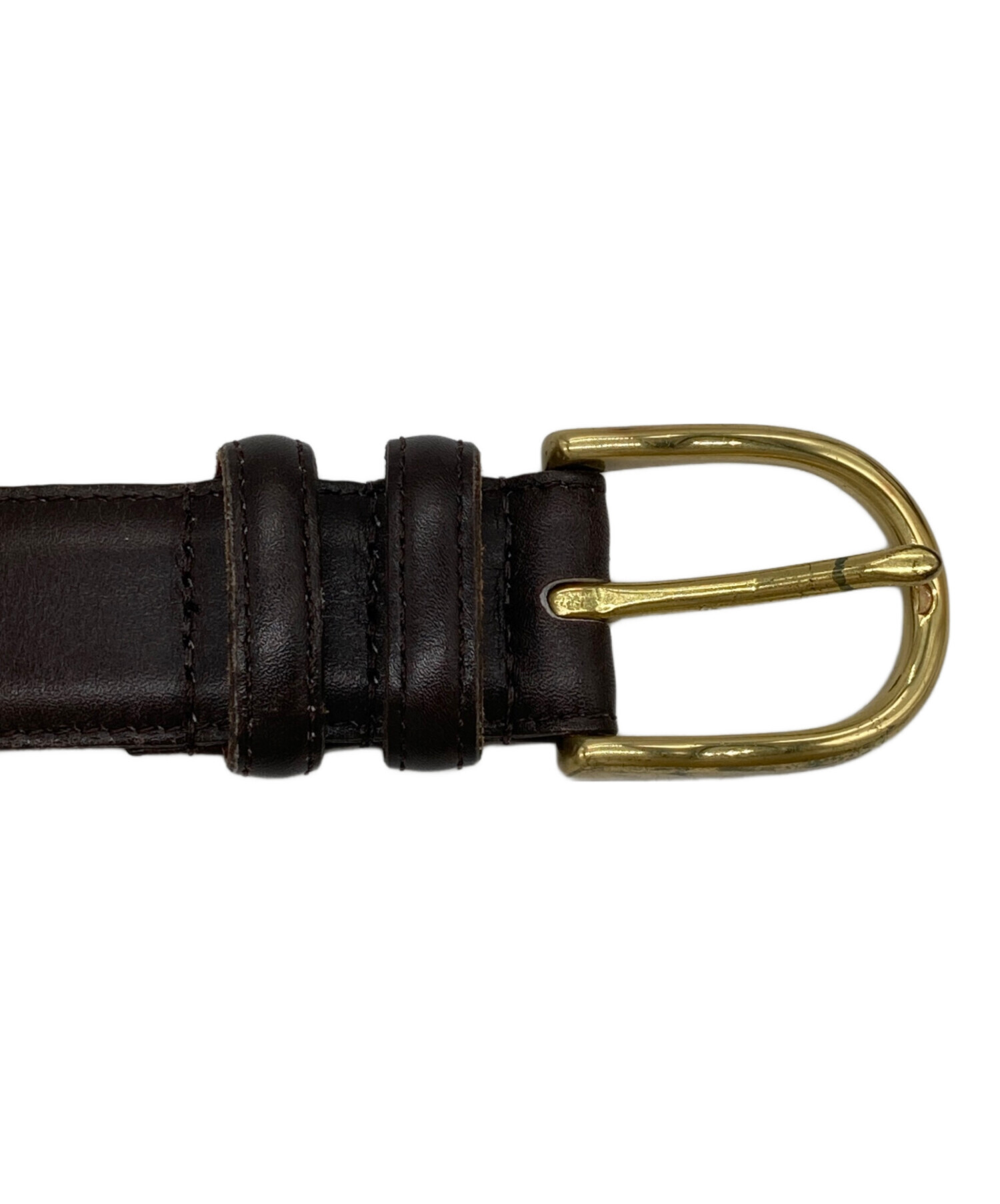 中古・古着通販】COACH (コーチ) レザーベルト ブラウン｜ブランド