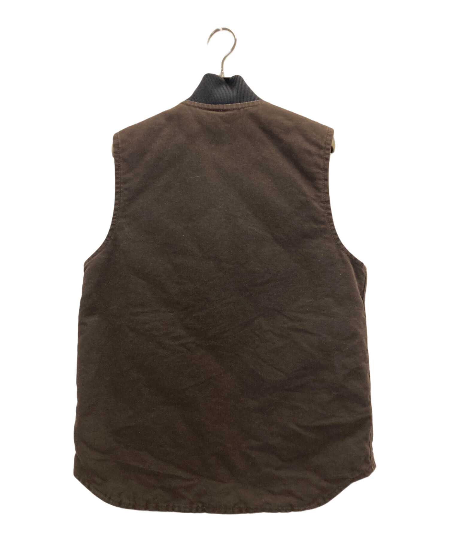 中古・古着通販】CarHartt (カーハート) ダックベスト ブラウン サイズ