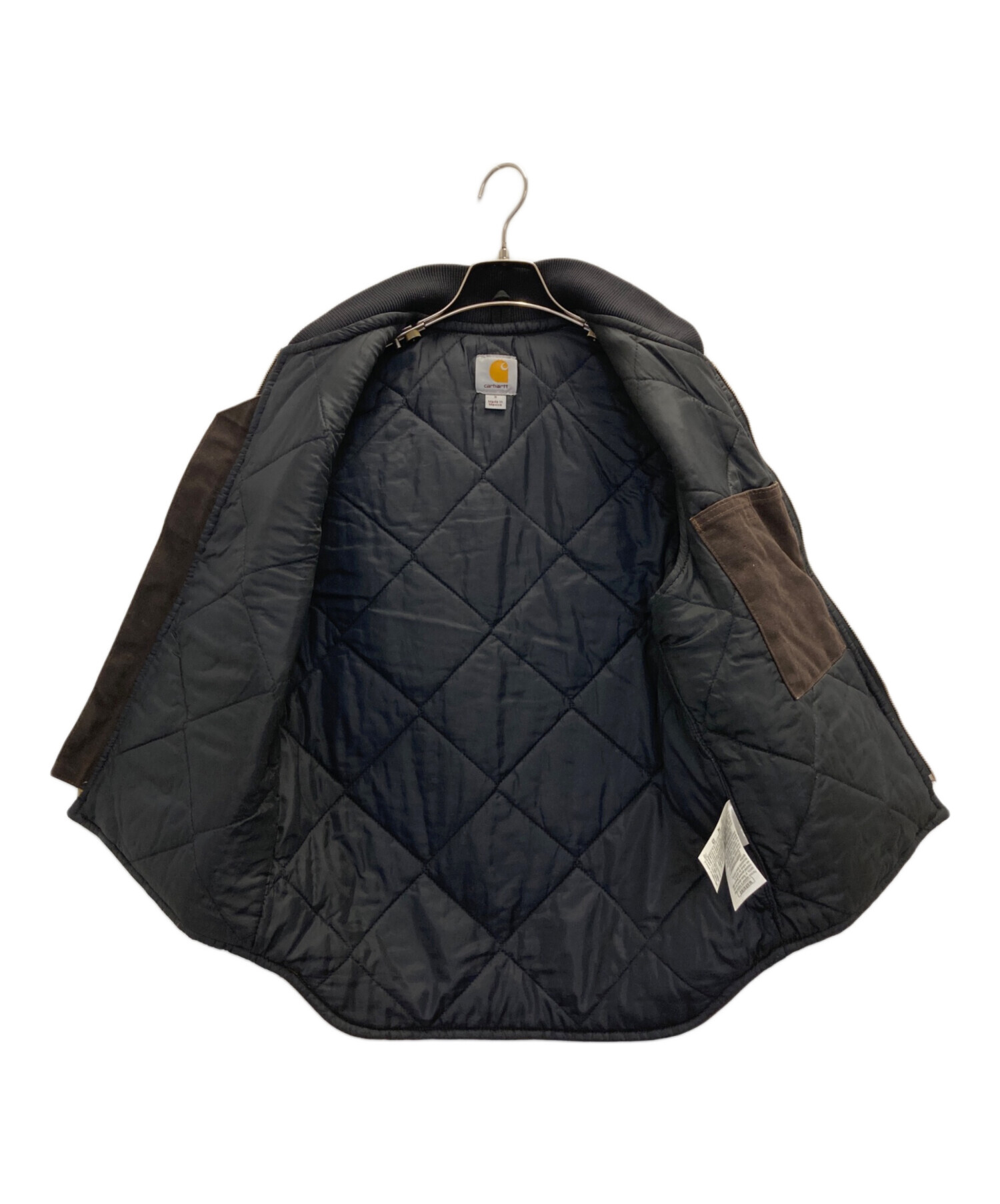中古・古着通販】CarHartt (カーハート) ダックベスト ブラウン サイズ