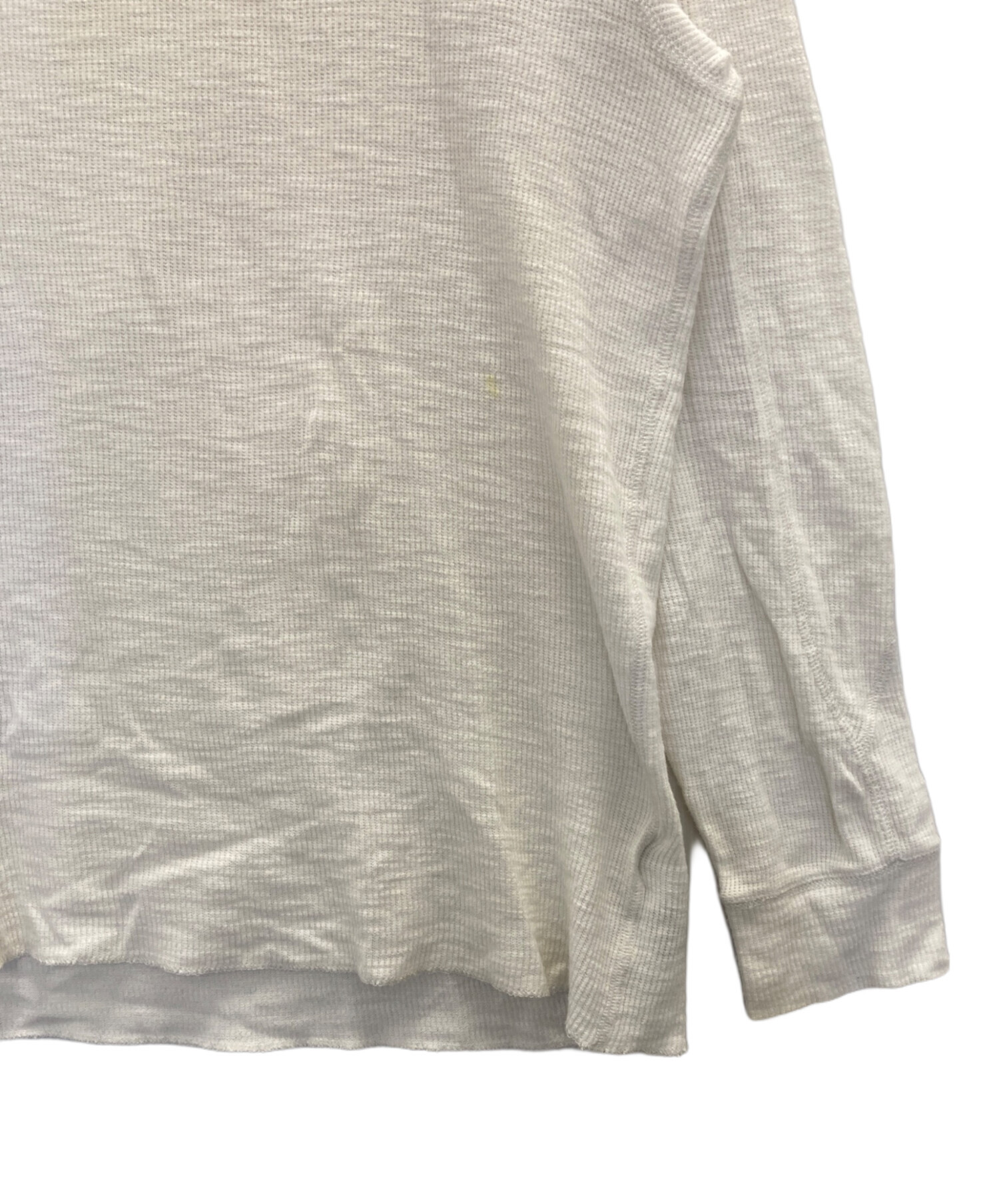 中古・古着通販】RRL (ダブルアールエル) サーマルカットソー ホワイト