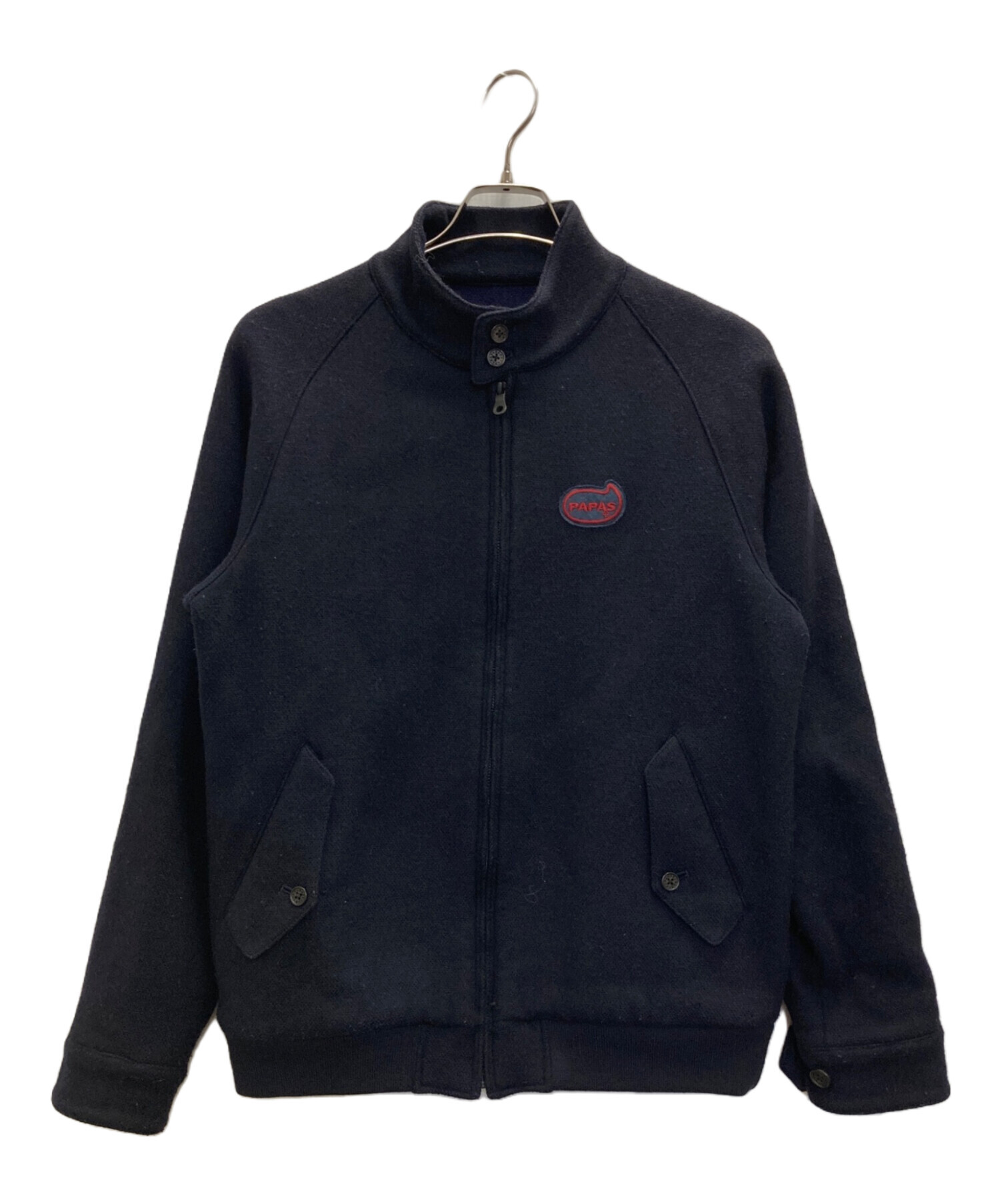 中古・古着通販】PAPAS PLUS (パパスプラス) ワッペンロゴウール 