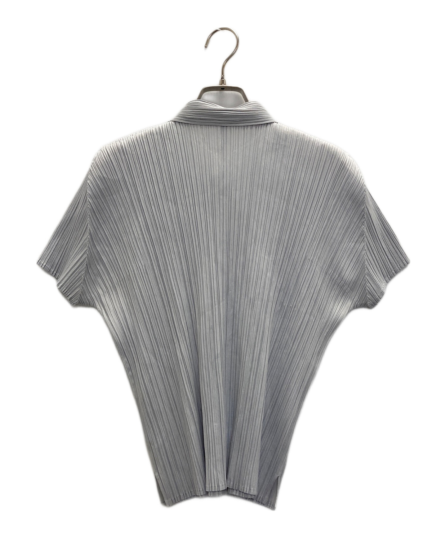 中古・古着通販】PLEATS PLEASE (プリーツプリーズ) ポロシャツ ブルー