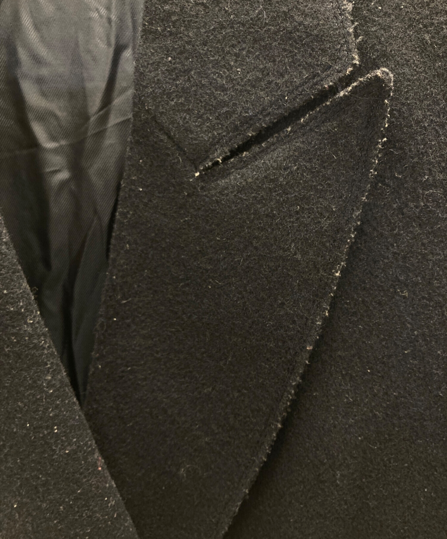中古・古着通販】UNDERCOVER (アンダーカバー) Pコート ネイビー