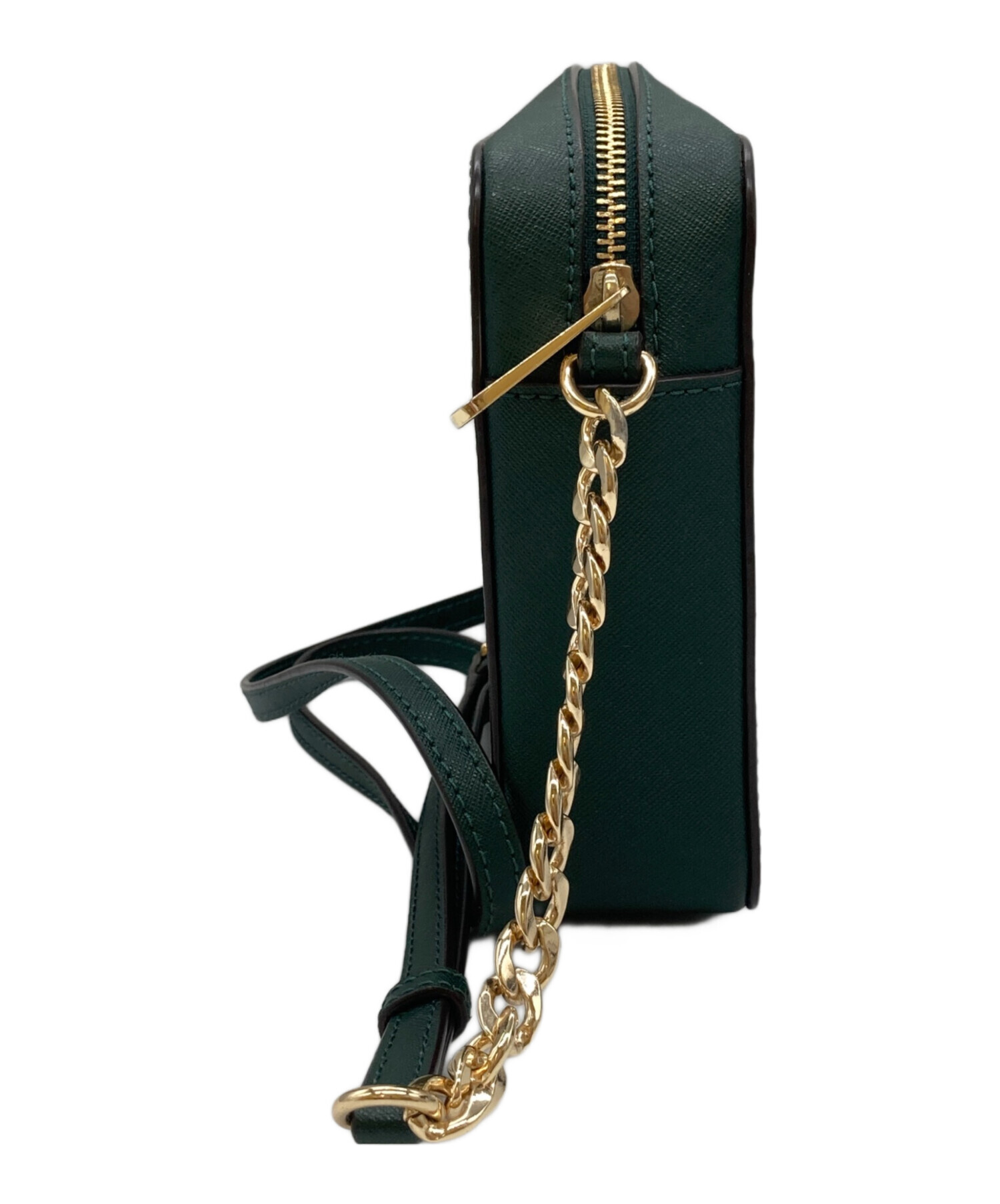 MICHAELKORS バッグ　緑　ショルダー紐付き　グリーン 中古・古着通販】MICHAEL KORS (マイケル・コース) ショルダーバッグ