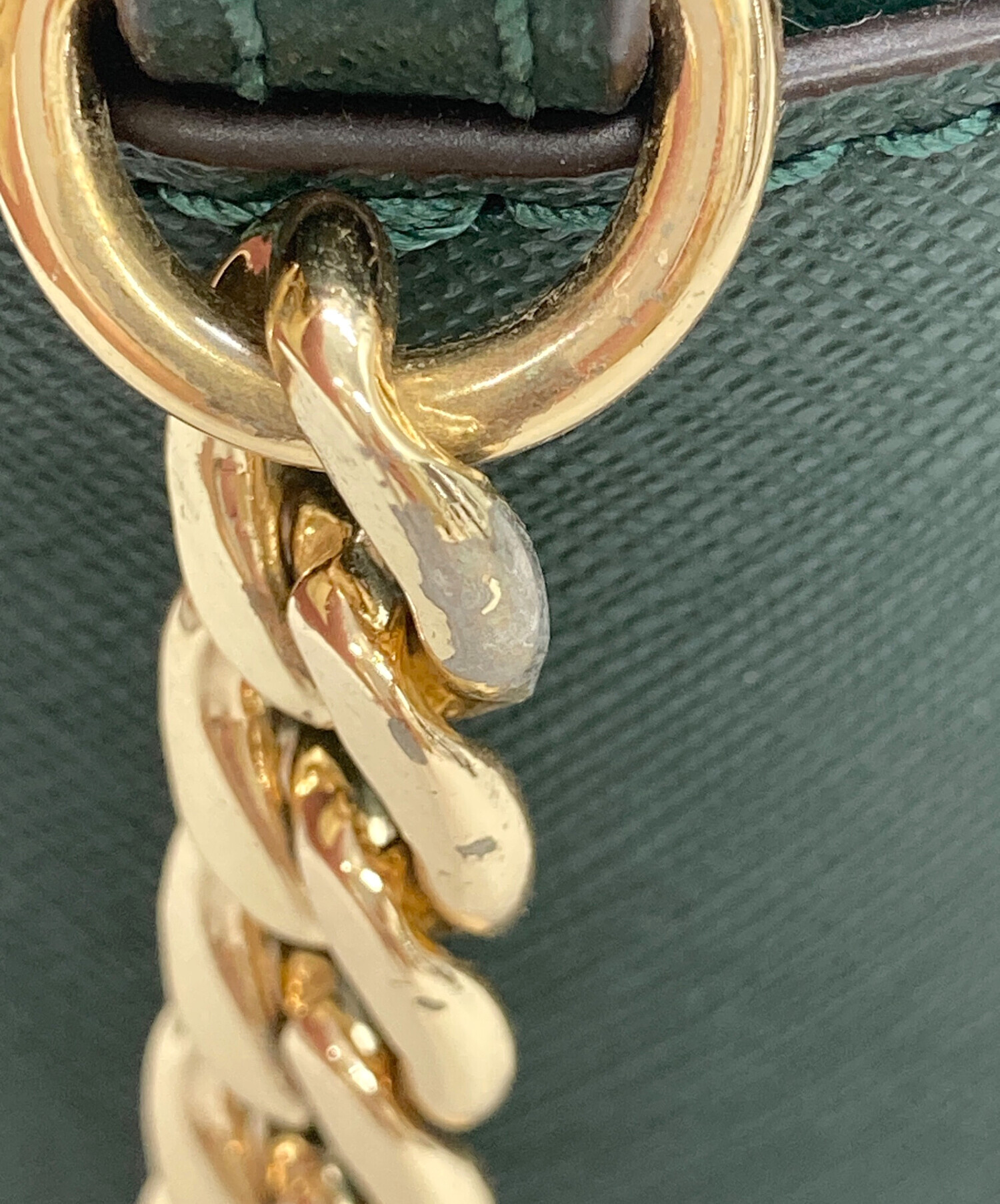 良品 MICHAEL KORS マイケルコース セレナ チェーンショルダーバッグ ライトグリーン レディース 古着 中古 USED 中古・古着通販】MICHAEL KORS (マイケル・コース) ショルダーバッグ