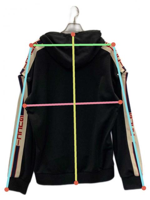 中古・古着通販】GUCCI (グッチ) テクニカルジャージー アームチェンジ