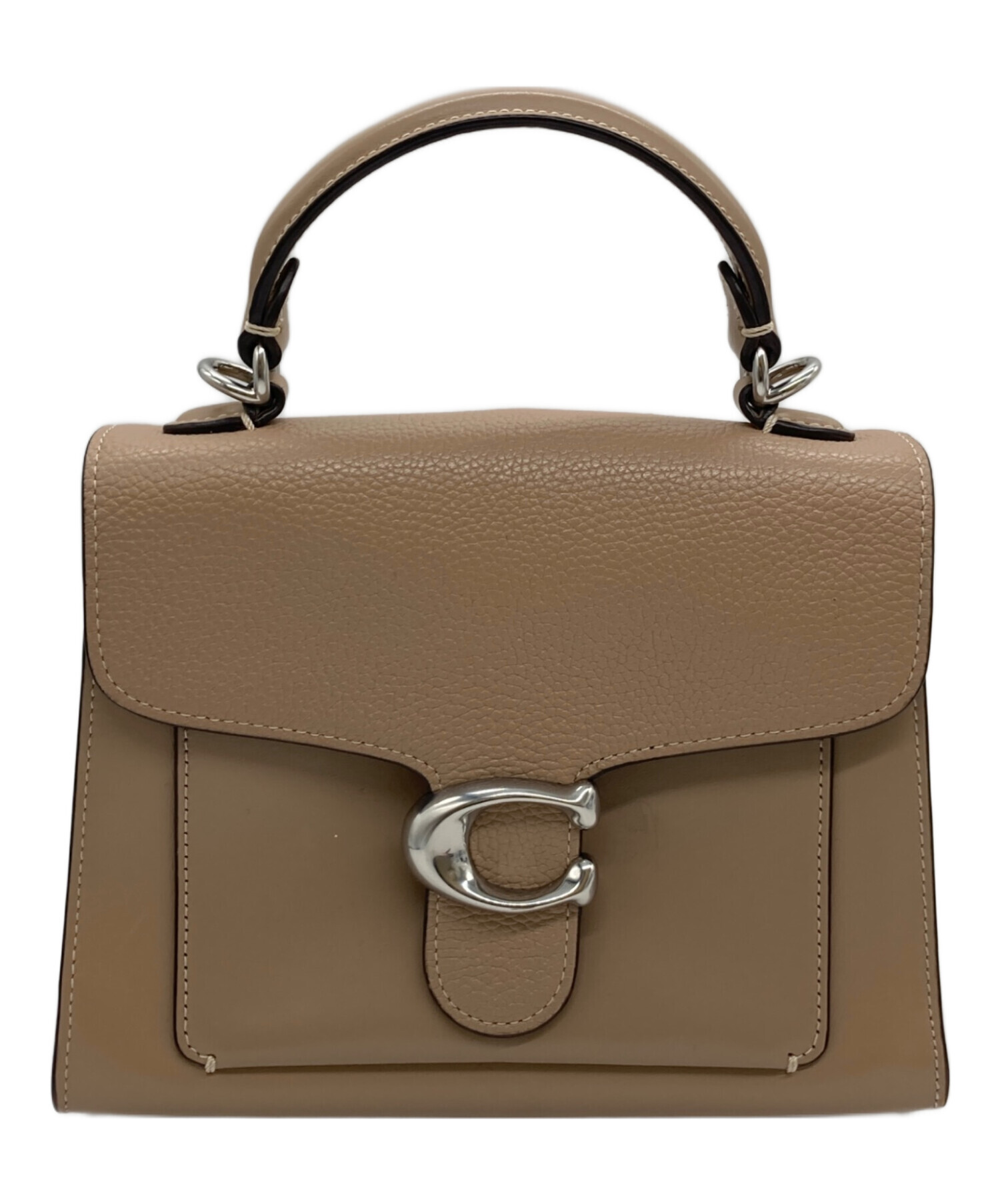 中古・古着通販】COACH (コーチ) タビーショルダーバッグ ベージュ