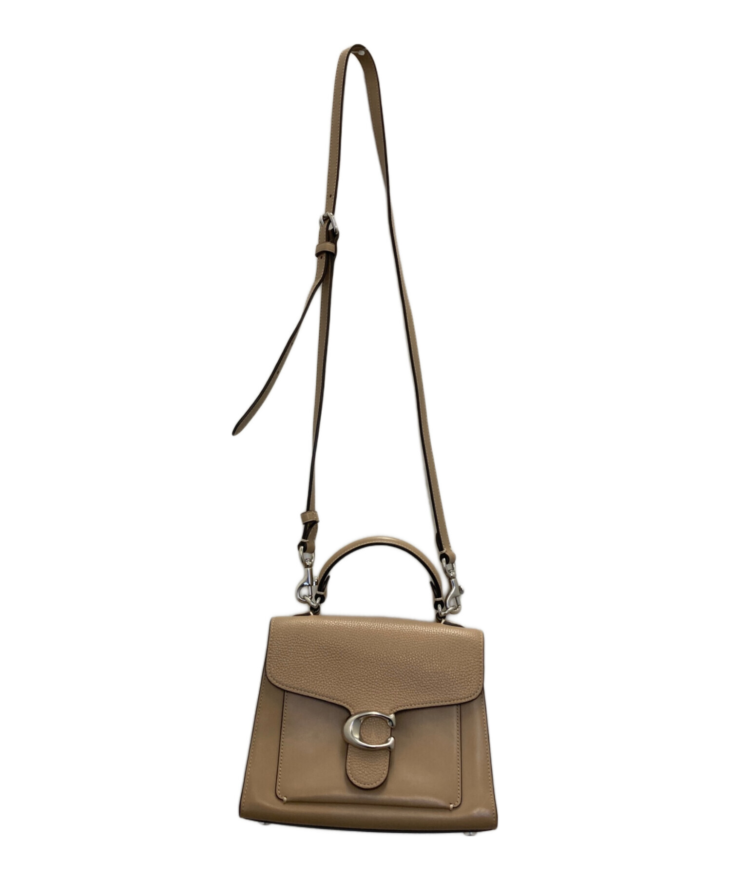 中古・古着通販】COACH (コーチ) タビーショルダーバッグ ベージュ 