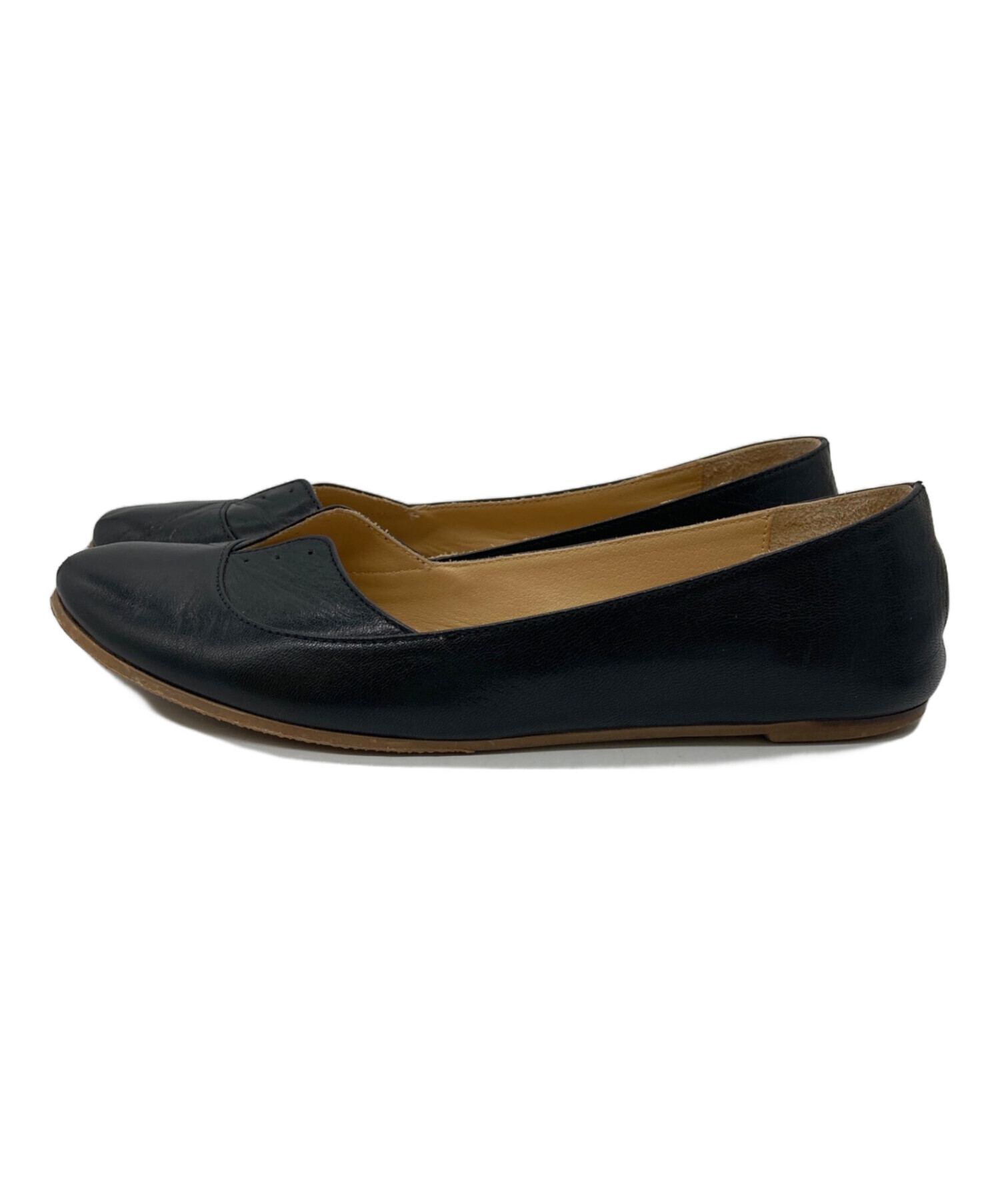 Maison Margiela バレエシューズ/オペラシューズ 24cm 【古着】【中古】【送料無料】 Maison Margiela バレエシューズ/オペラシューズ 24.5cm 【古着