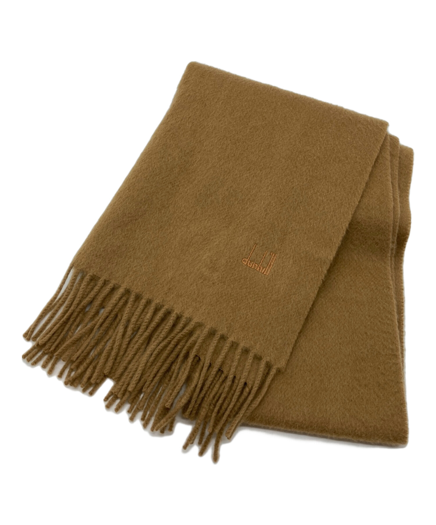 新品10万20日迄 ダンヒル dunhil マフラー カシミア シルク スカーフ 中古・古着通販】dunhill (ダンヒル) カシミヤマフラー ベージュ