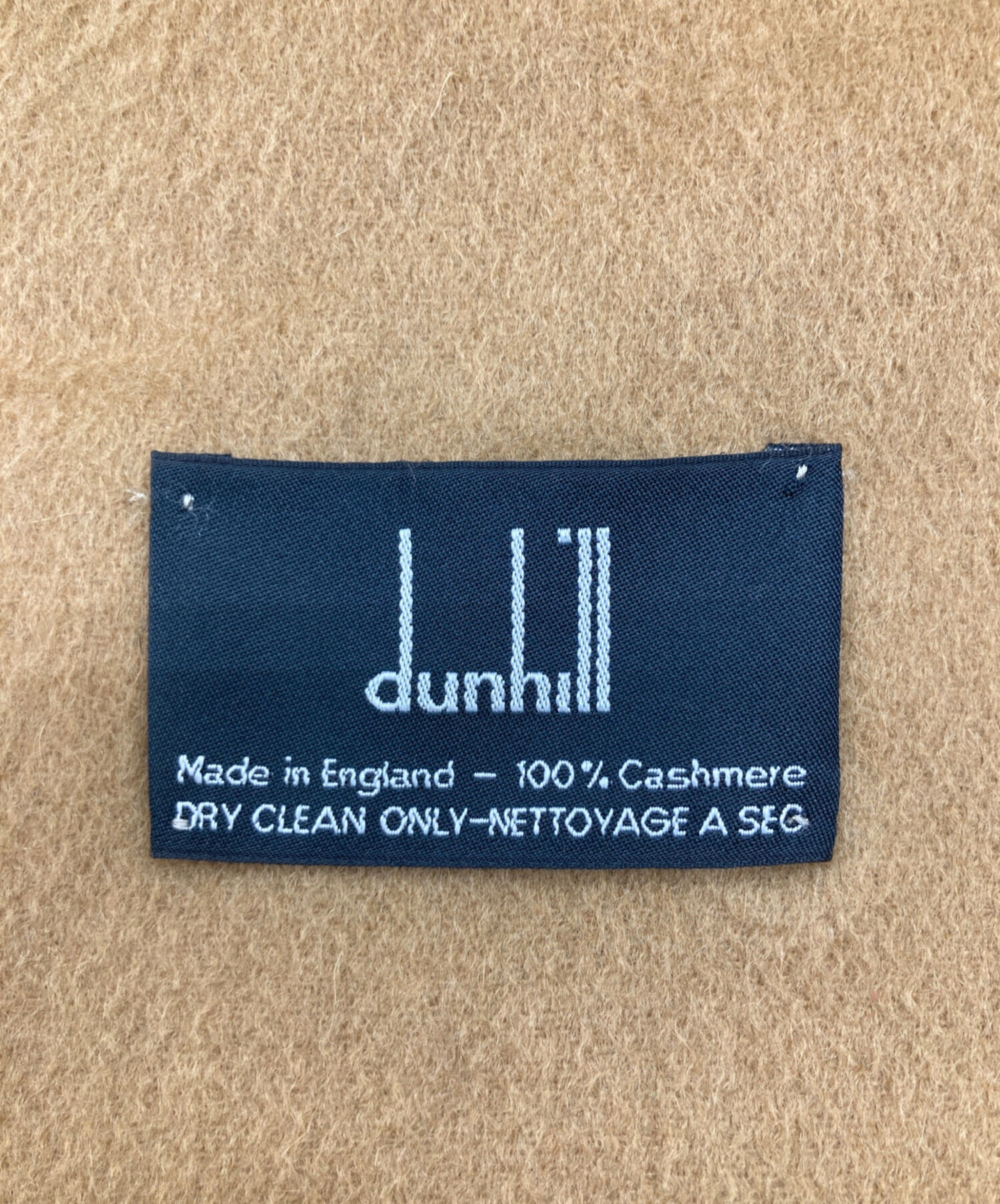 中古・古着通販】dunhill (ダンヒル) カシミヤマフラー ベージュ