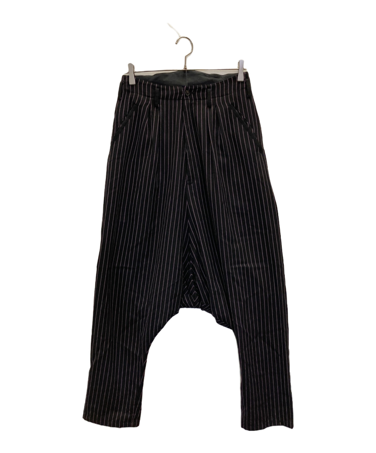 中古・古着通販】sulvam (サルバム) サルエルストライプパンツ