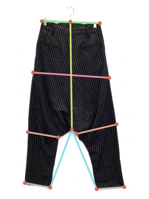 中古・古着通販】sulvam (サルバム) サルエルストライプパンツ