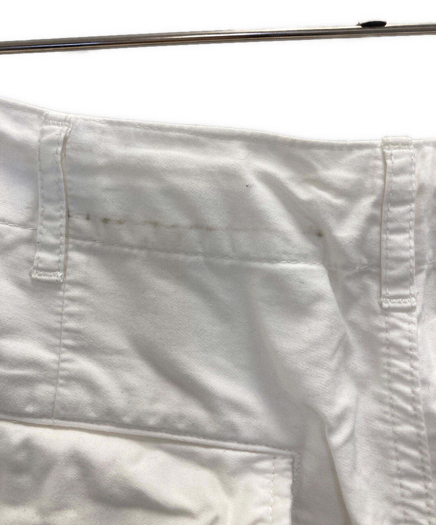 中古・古着通販】Needles (ニードルズ) H.D Pant-BDU ホワイト サイズ