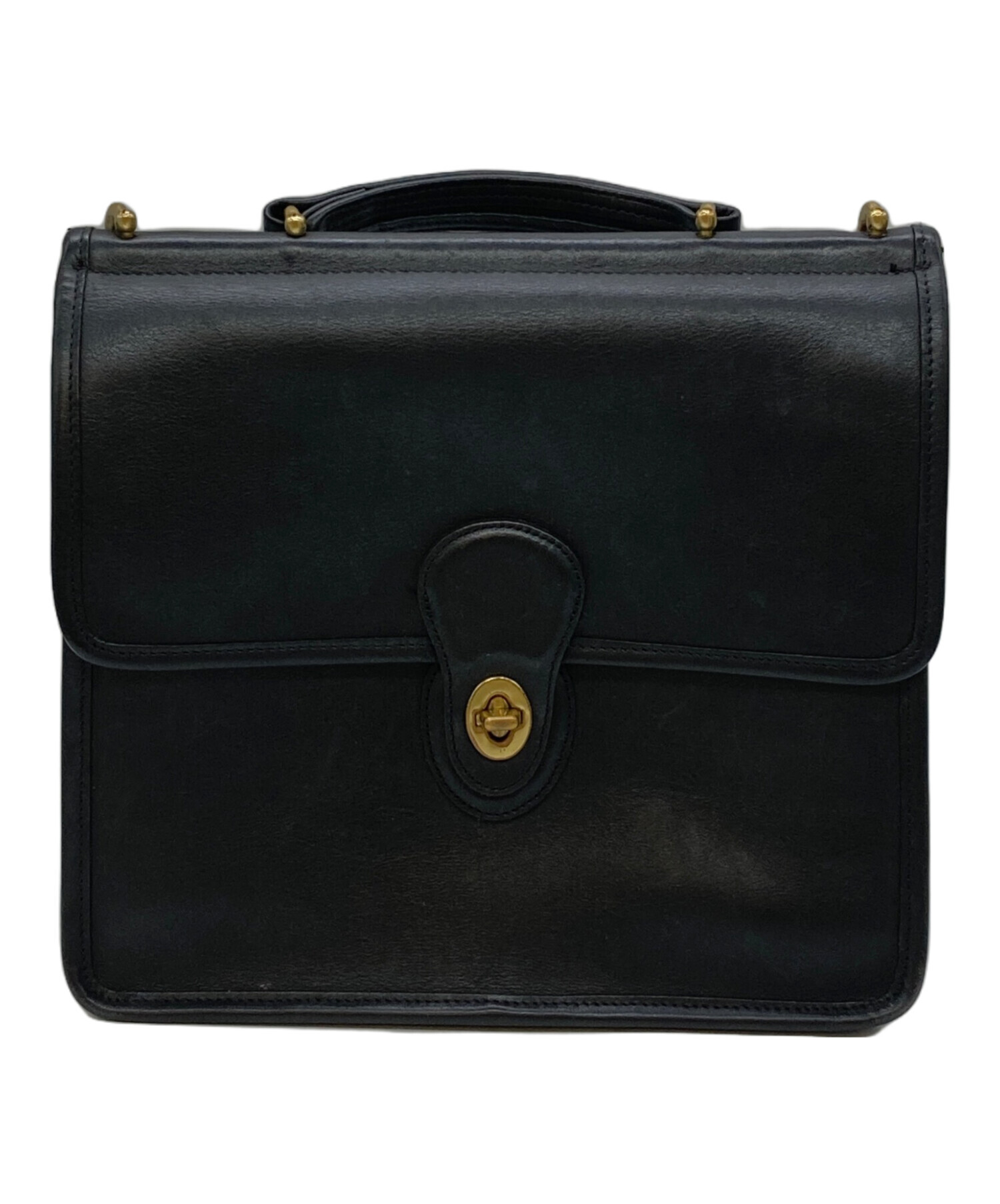 中古・古着通販】COACH (コーチ) フラップターンロックショルダー