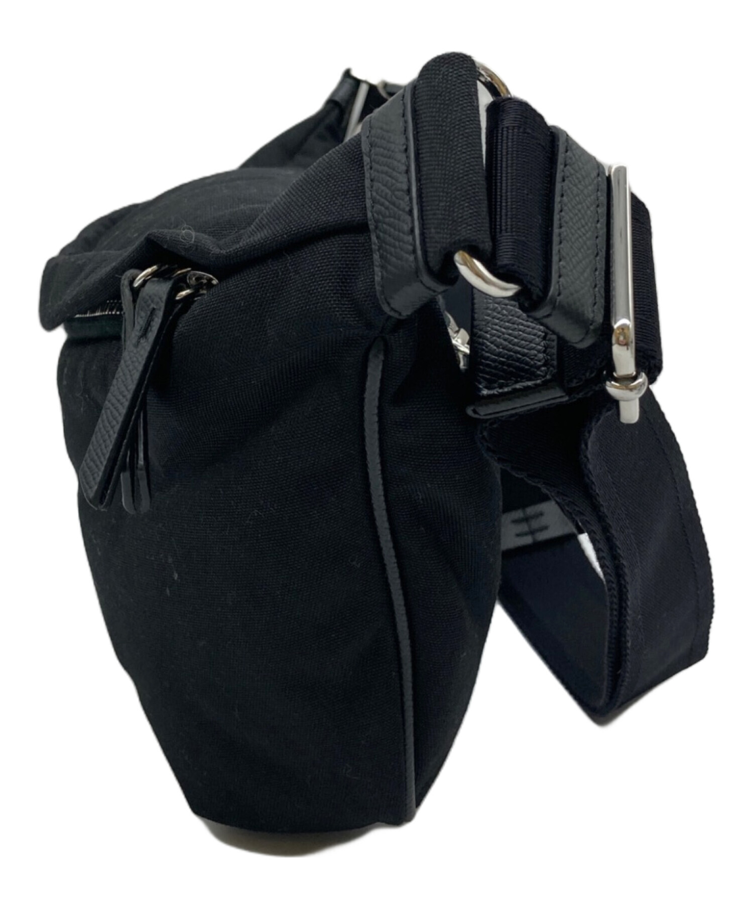 中古Maison Margiela グラムスラム スポーツベルトバッグ ブラック 中古・古着通販】Maison Margiela (メゾンマルジェラ) グラムスラム