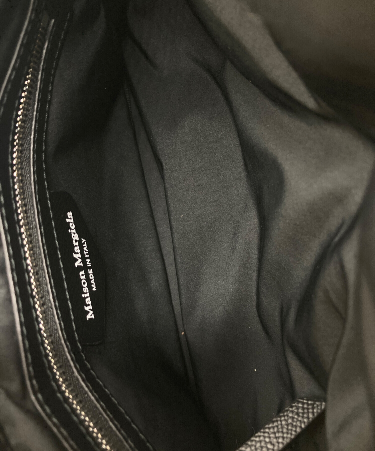 中古Maison Margiela グラムスラム スポーツベルトバッグ ブラック 中古・古着通販】Maison Margiela (メゾンマルジェラ) グラムスラム