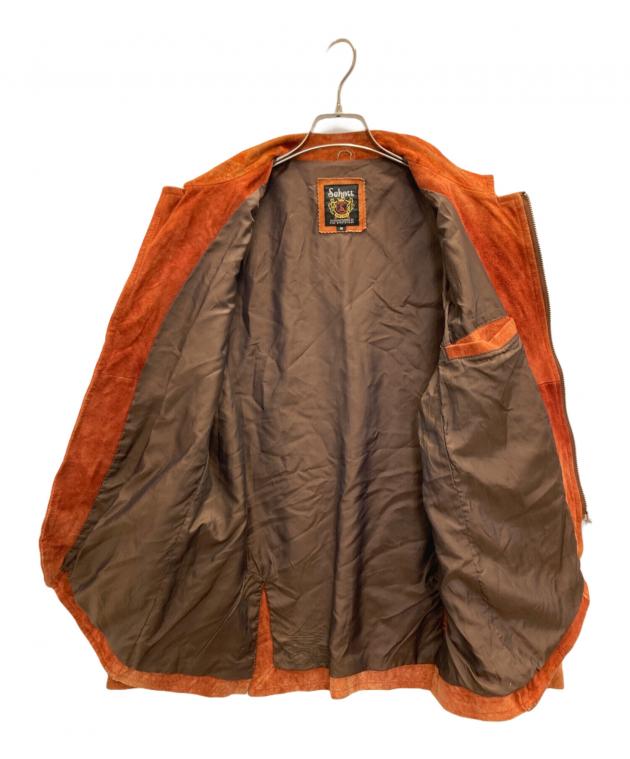 中古・古着通販】Schott (ショット) スエードジャケット オレンジ